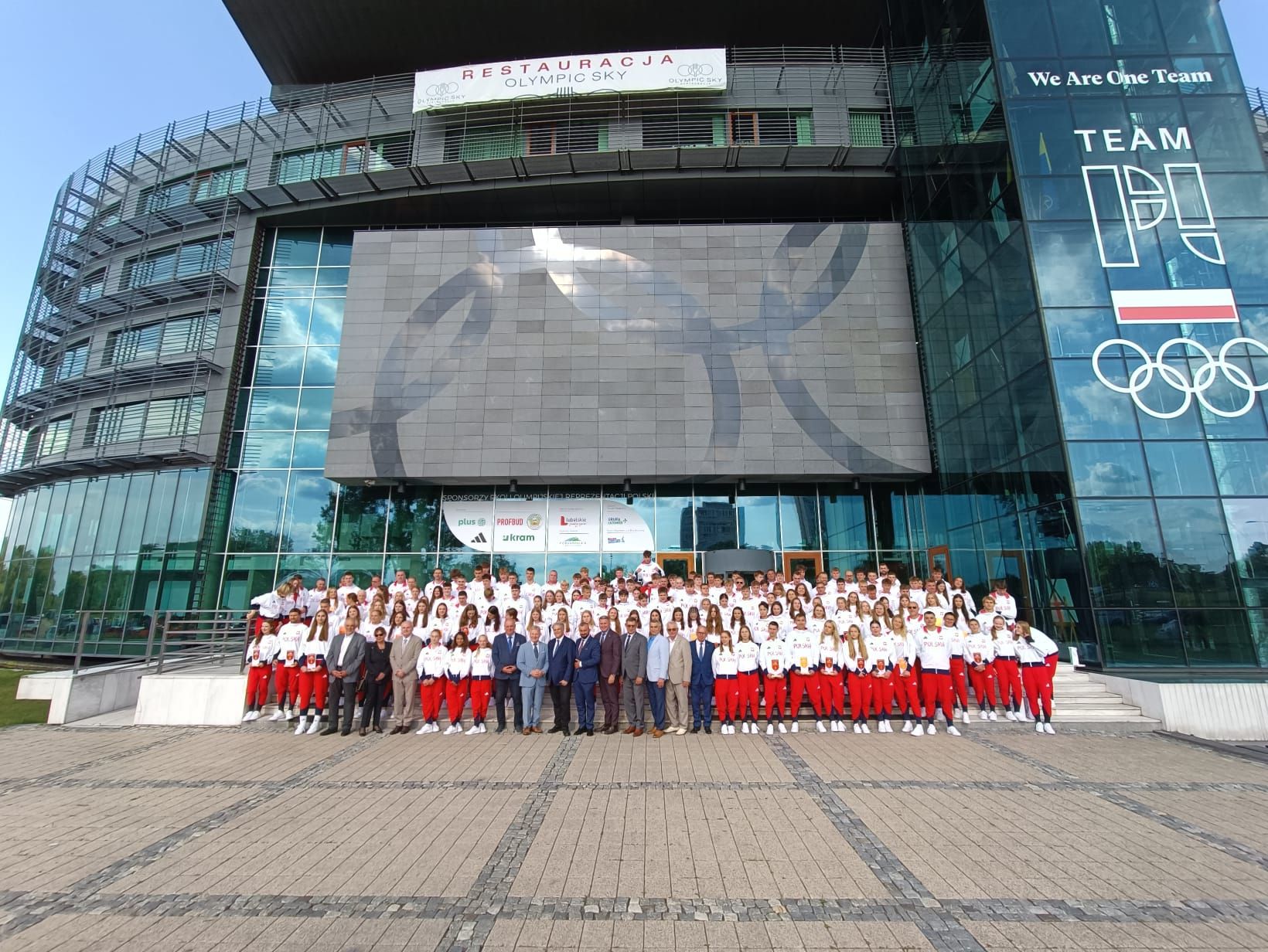 Ślubowanie reprezentacji Polski przed XVIII Letnim Olimpijskim Festiwalem Młodzieży Europy Skopje 2025
