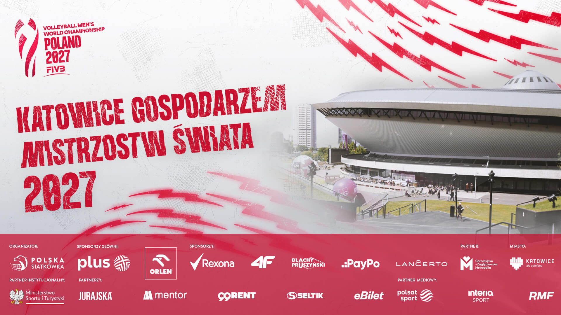 Katowice współgospodarzem FIVB MŚ w siatkówce 2027