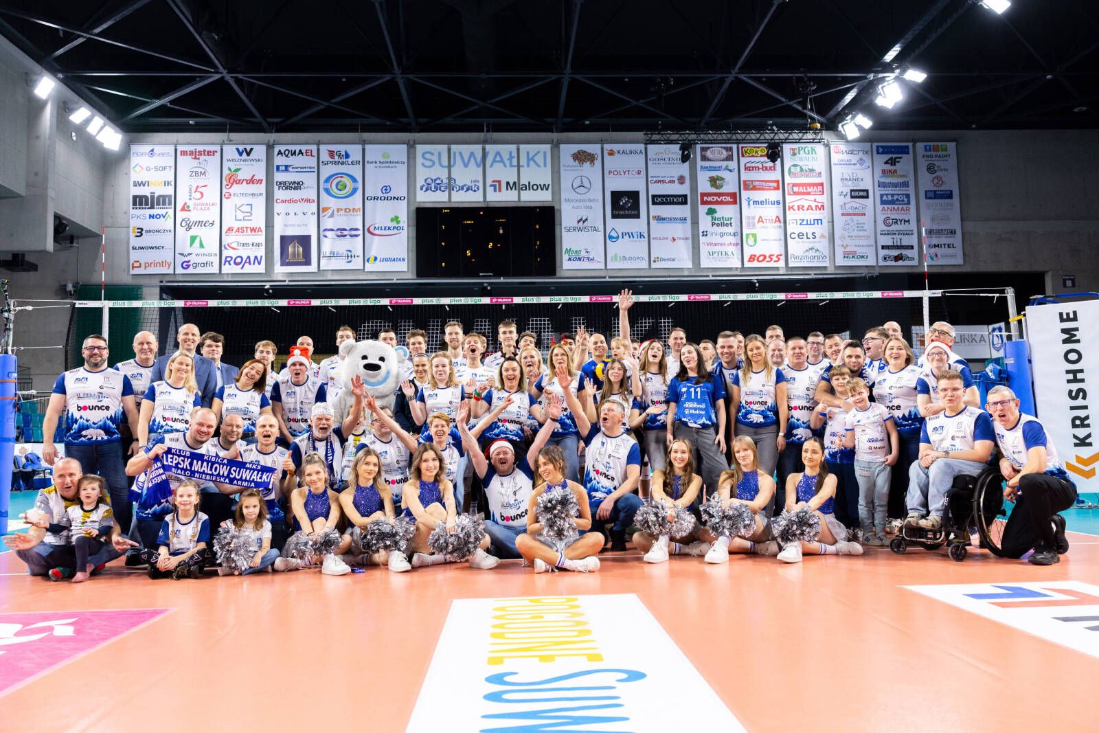 PlusLiga: Ślepsk Malow Suwałki po raz pierwszy wygrał z JSW Jastrzębskim Węglem