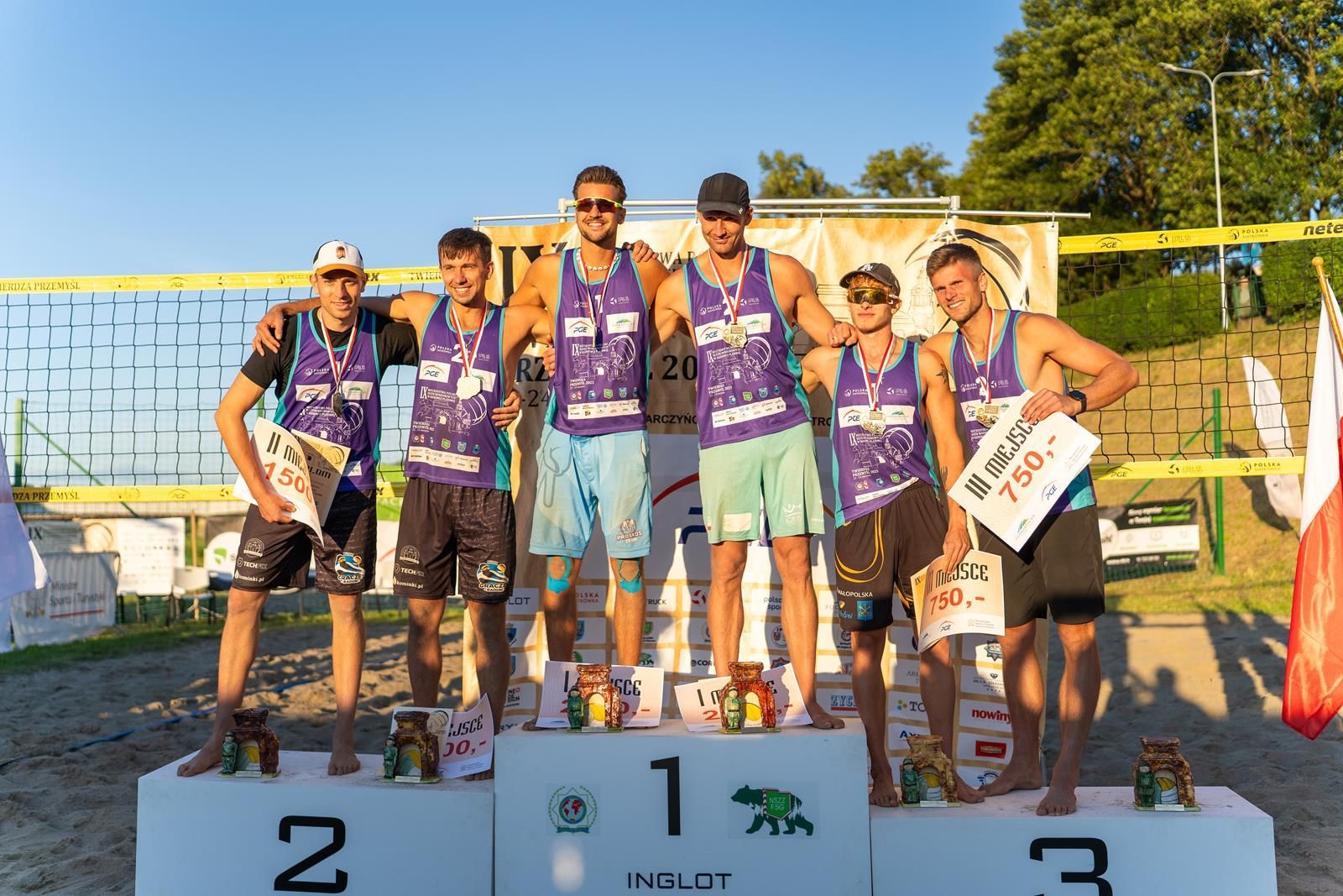 Zakończenie IX Mistrzostw Polski Służb Mundurowych w siatkówce plażowej