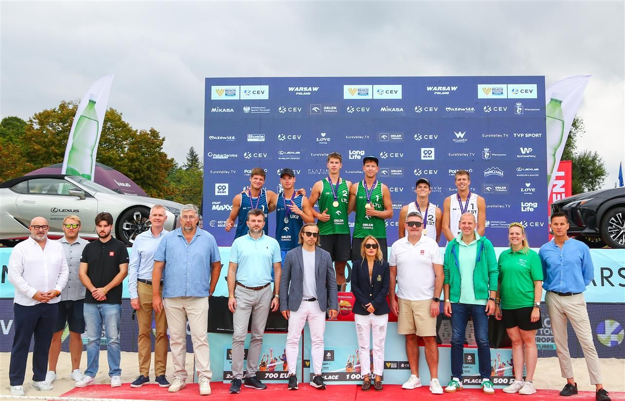 Beach Pro Tour Futures Warszawa: złoto dla Litwinów!