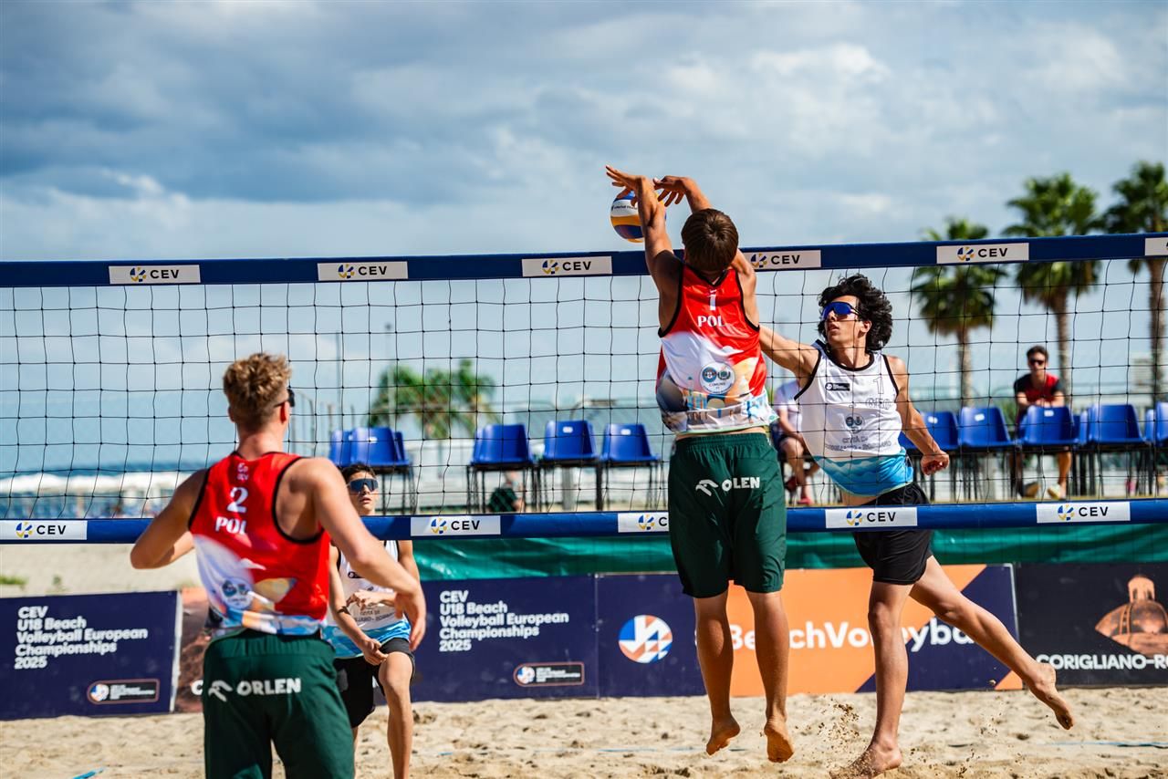 ME U18 w siatkówce plażowej – faza grupowa