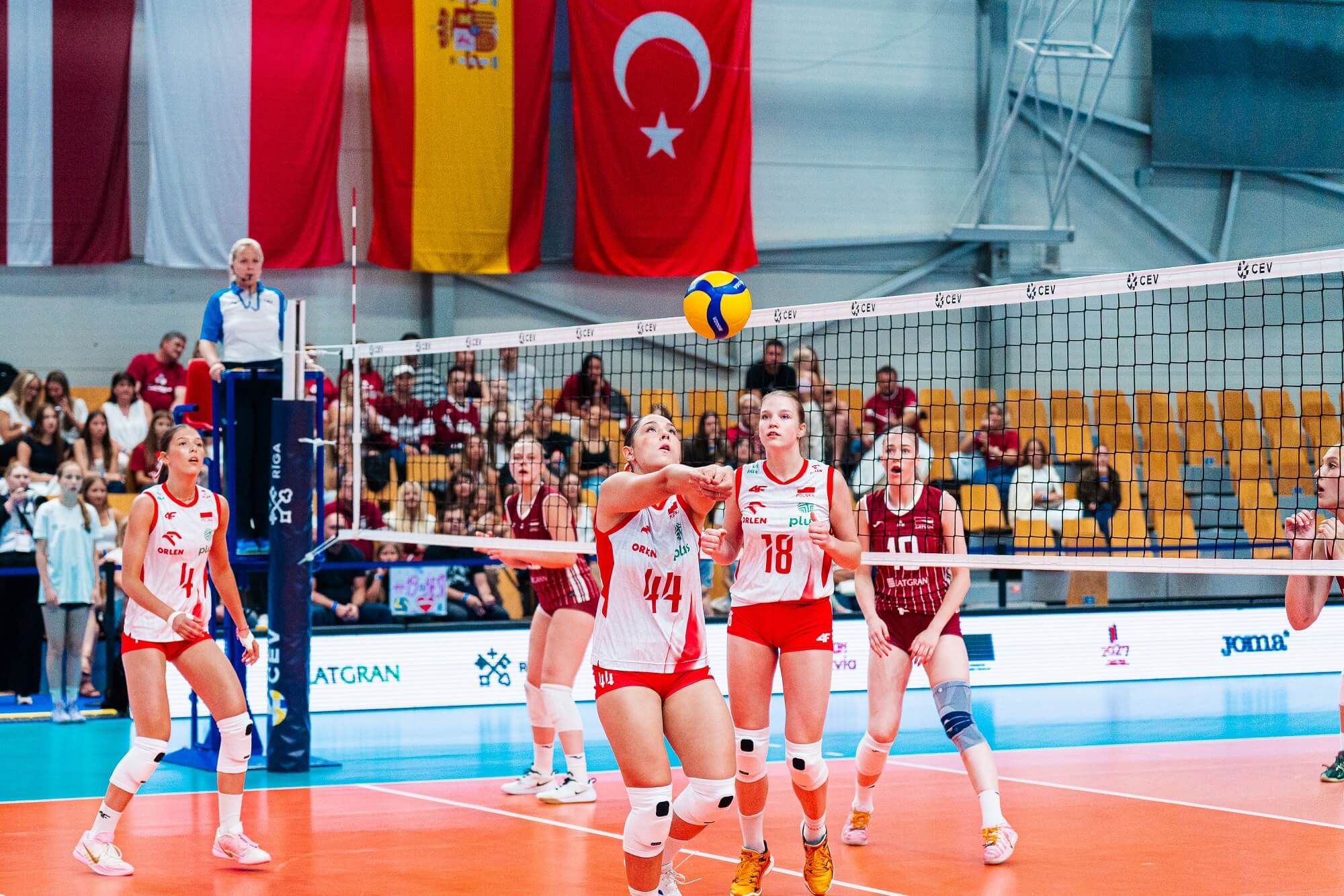 ME U18K: Polska - Łotwa 3:1