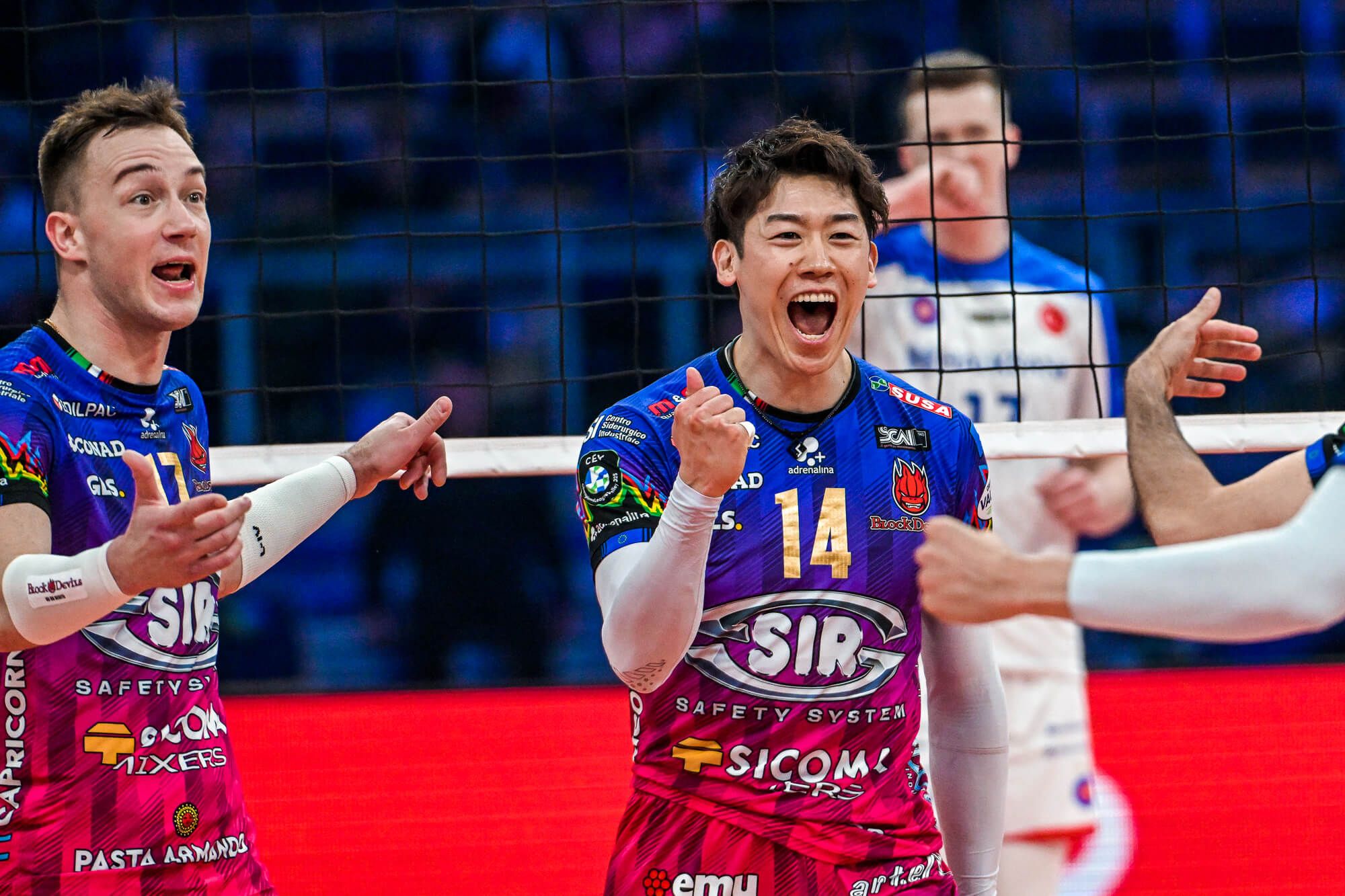 Sir Sicoma Monini Perugia – Halkbank Ankara 2:0 