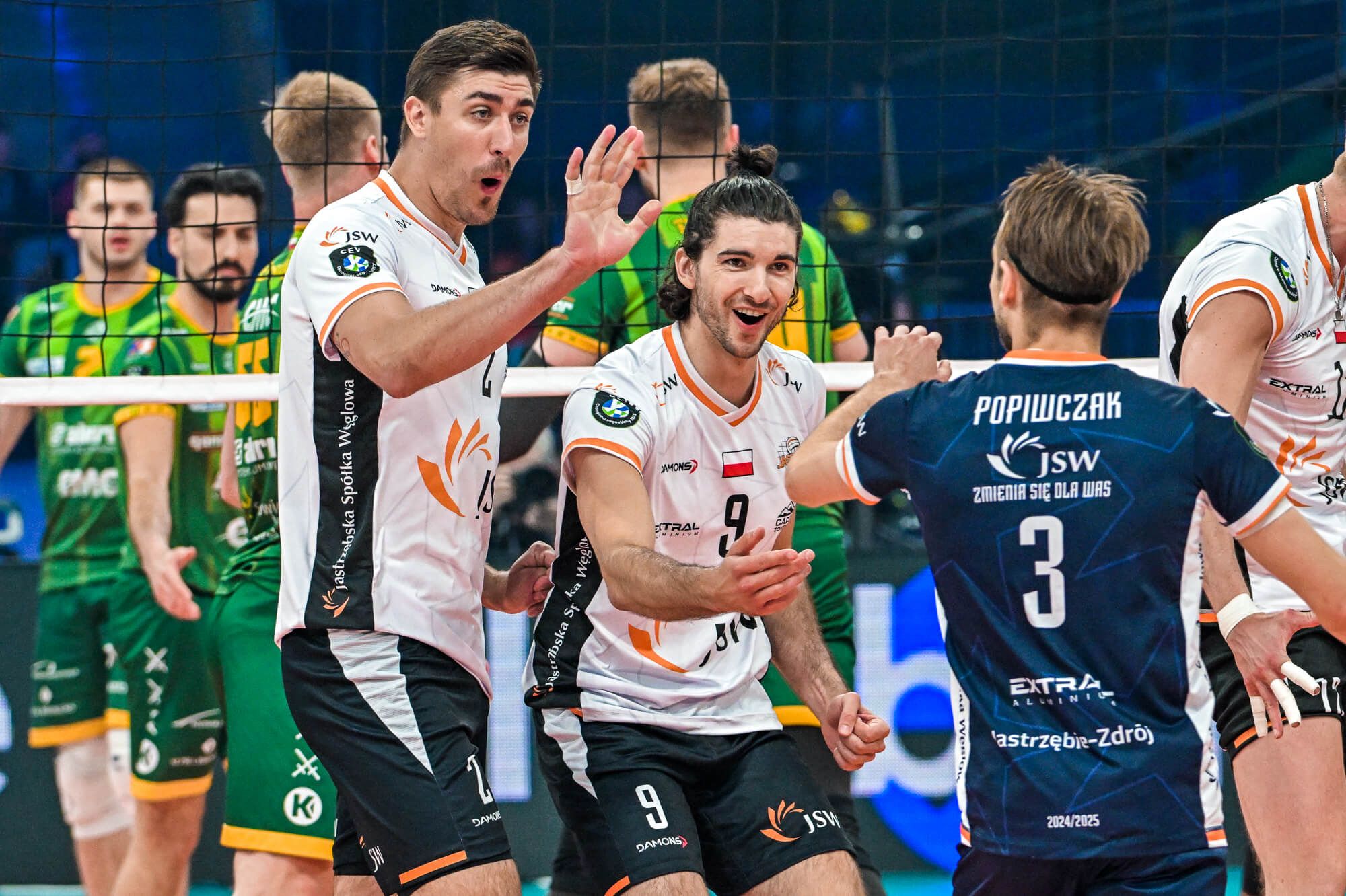 2. Półfinał CEV LM: JSW Jastrzębski Węgiel - Aluron CMC Warta Zawiercie