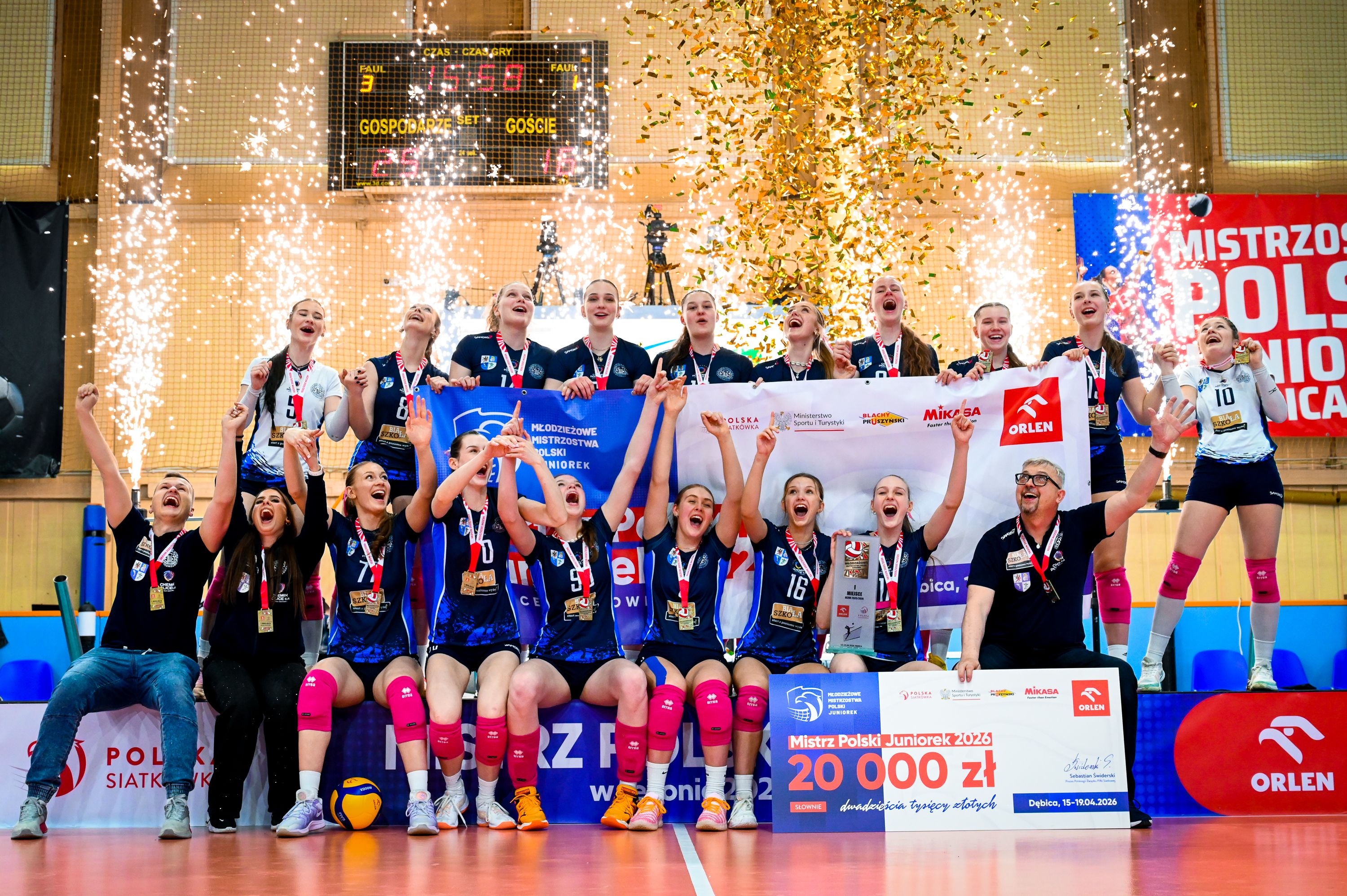 MP Juniorek - Dębica 2026: SMS Police mistrzem Polski