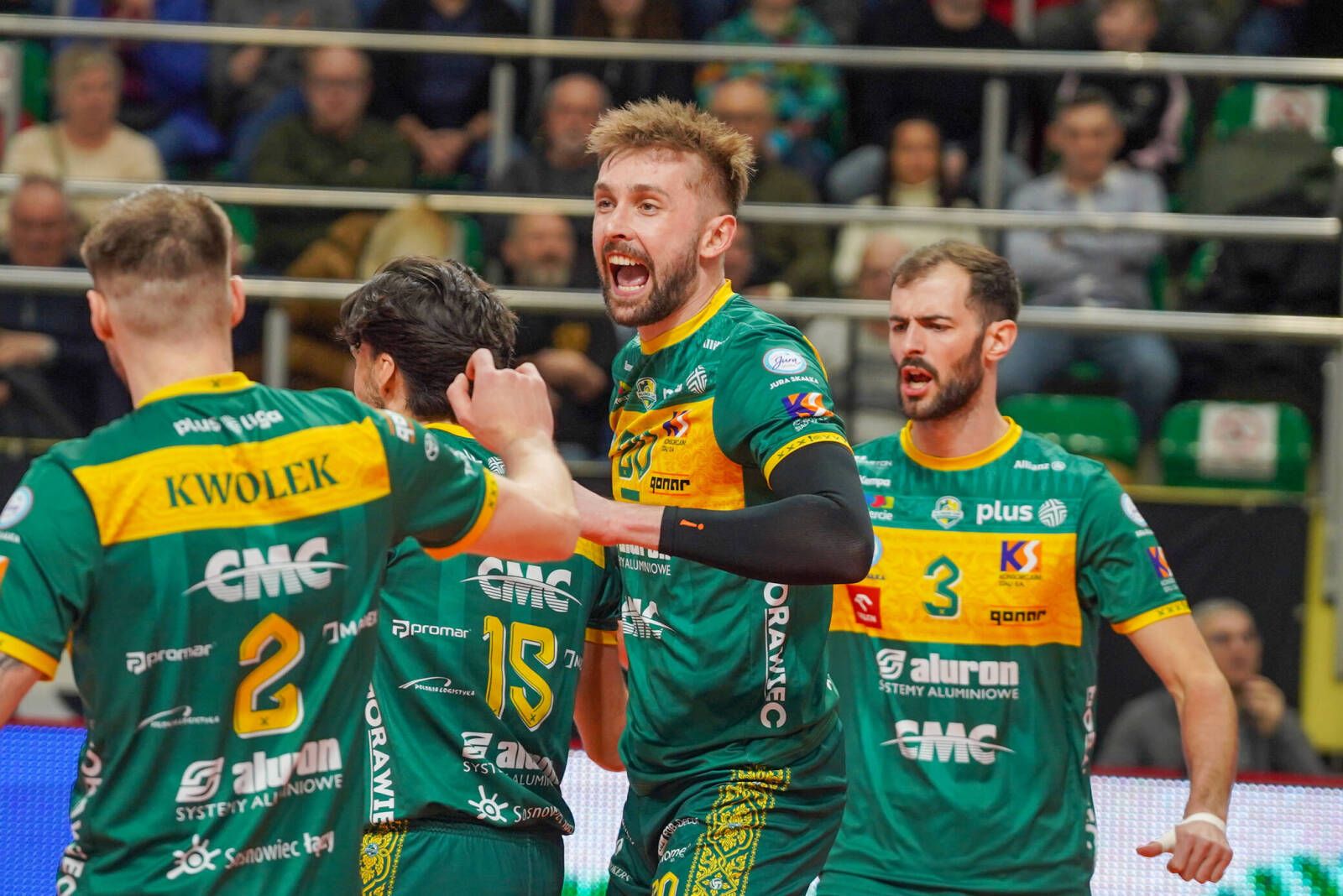 PlusLiga: coraz większa przewaga Aluronu CMC Warty i PGE Projektu