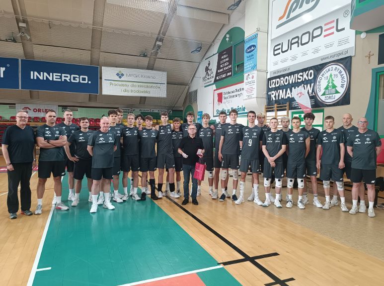 Kadra U18 chłopców na zgrupowaniu w Krośnie
