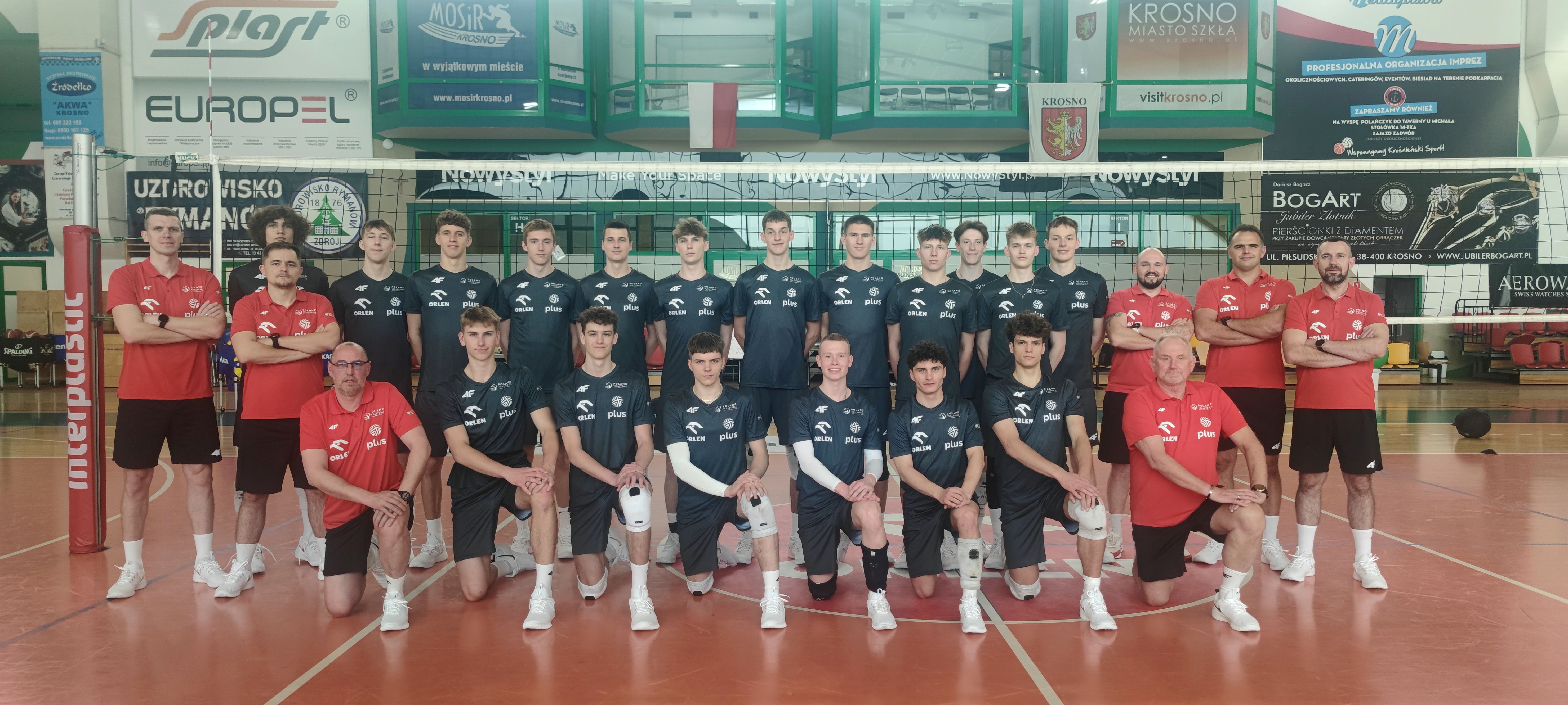 Kadra U19 mężczyzn po zgrupowaniu w Krośnie