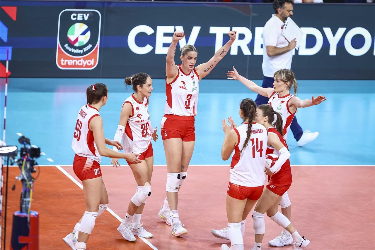 Polska – Włochy i Serbia – Turcja w półfinałach ME w siatkówce kobiet