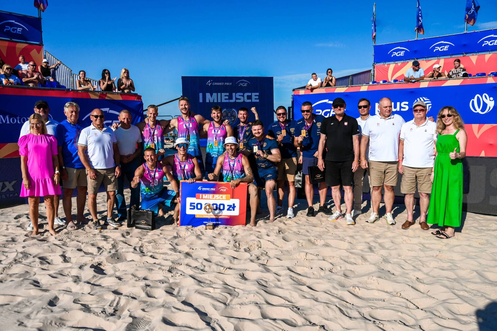 Grand Prix PGE. CUK Anioły Toruń najlepsze na plaży w Ustce