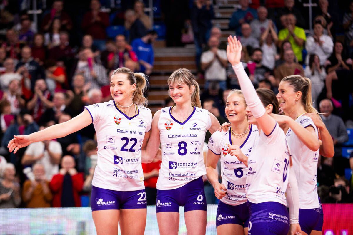 TAURON Liga: KS DevelopRes Rzeszów prowadzi