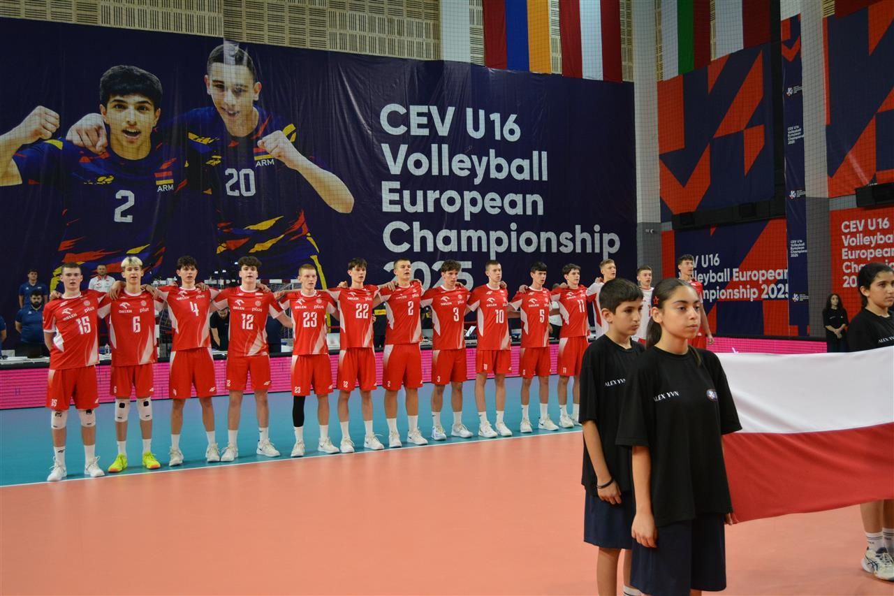 Półfinał ME U16 Mężczyzn: Polska – Włochy 1:3