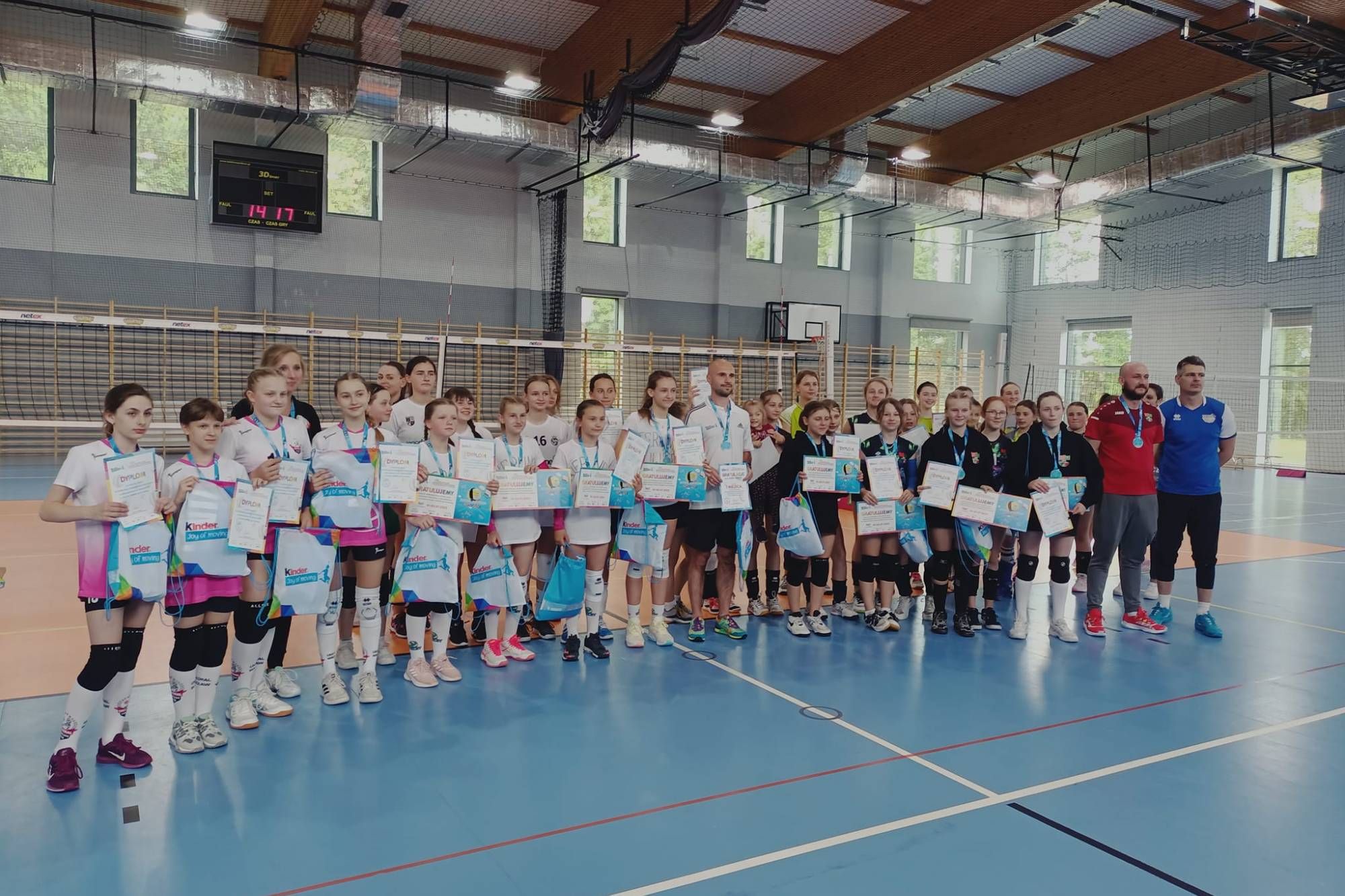 Finał Woj. "3" dziewcząt w Miękini