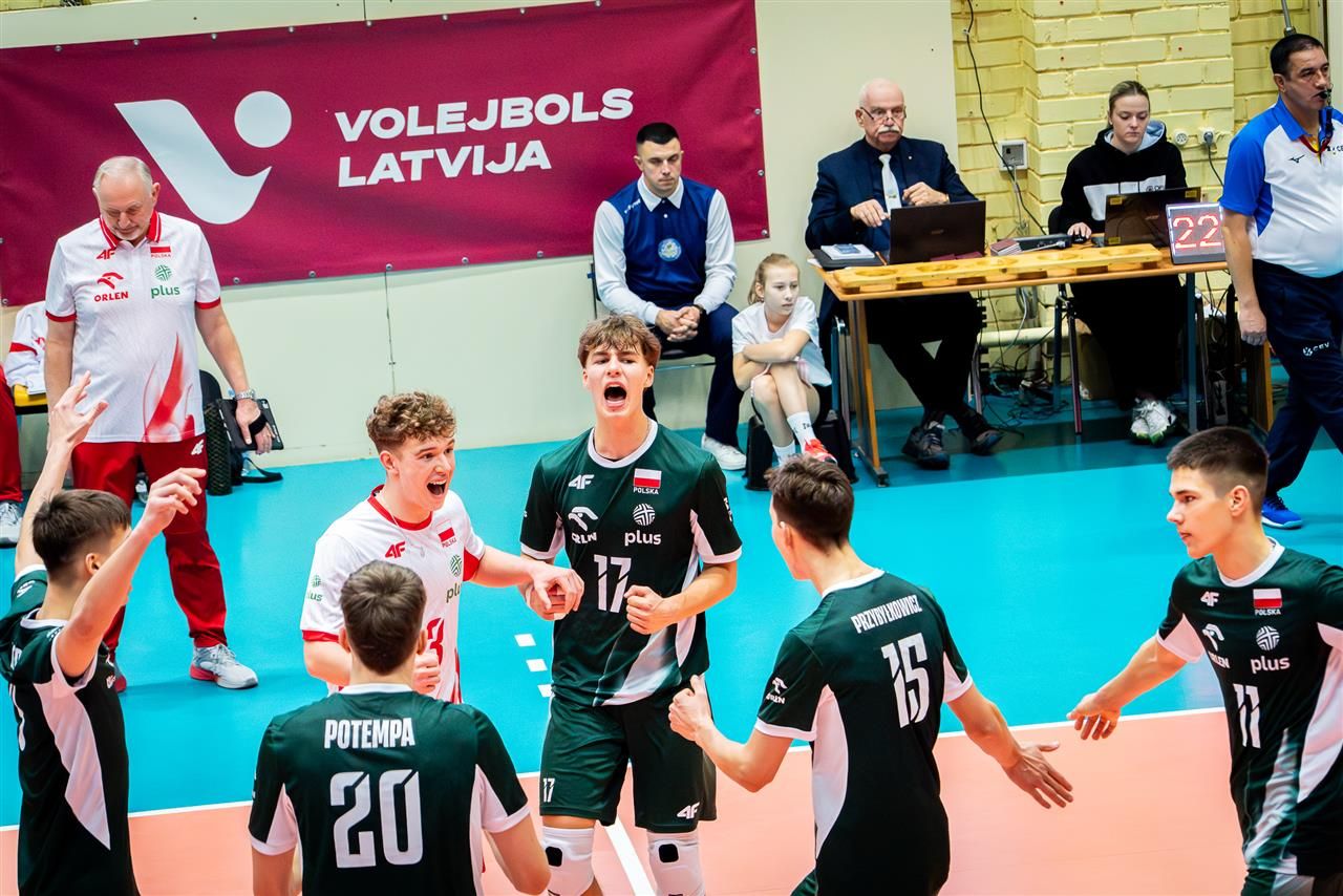 EEVZA U18M: Polska – Łotwa 3:0