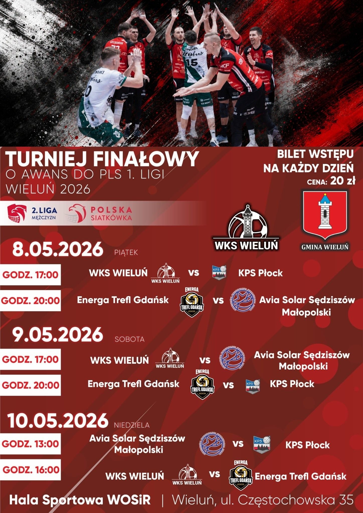 8-10 maja turniej finałowy o awans do PLS 1. Ligi