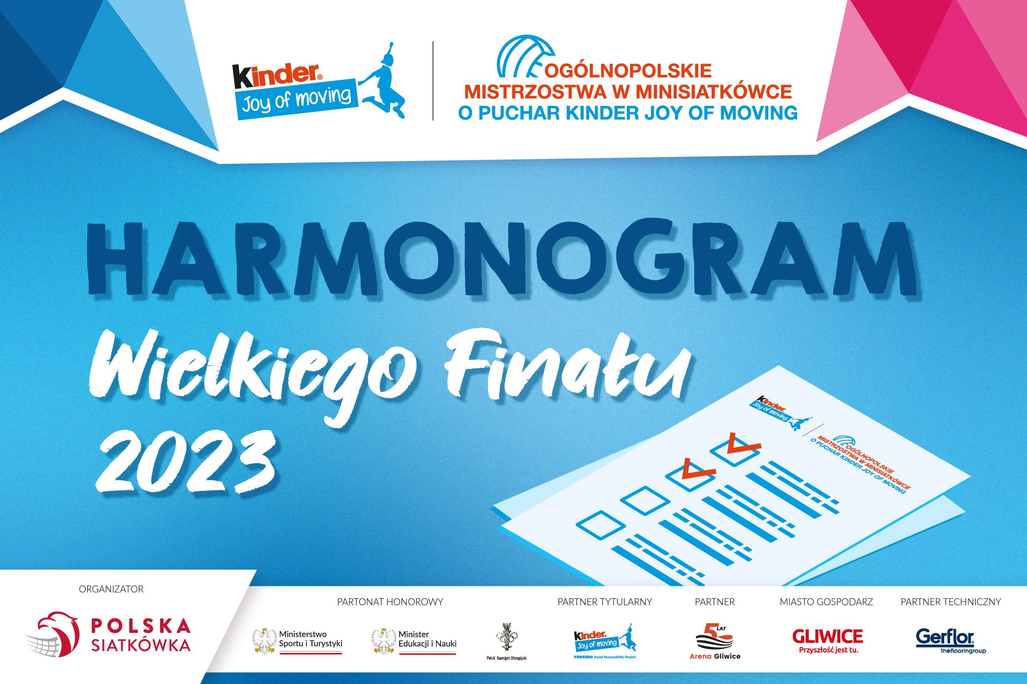 Wielki Finał 2023 - harmonogram