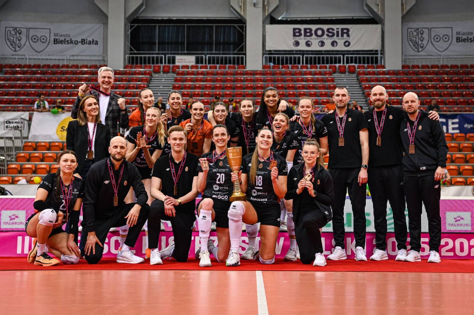 UNI Opole z brązowym medalem TAURON Ligi