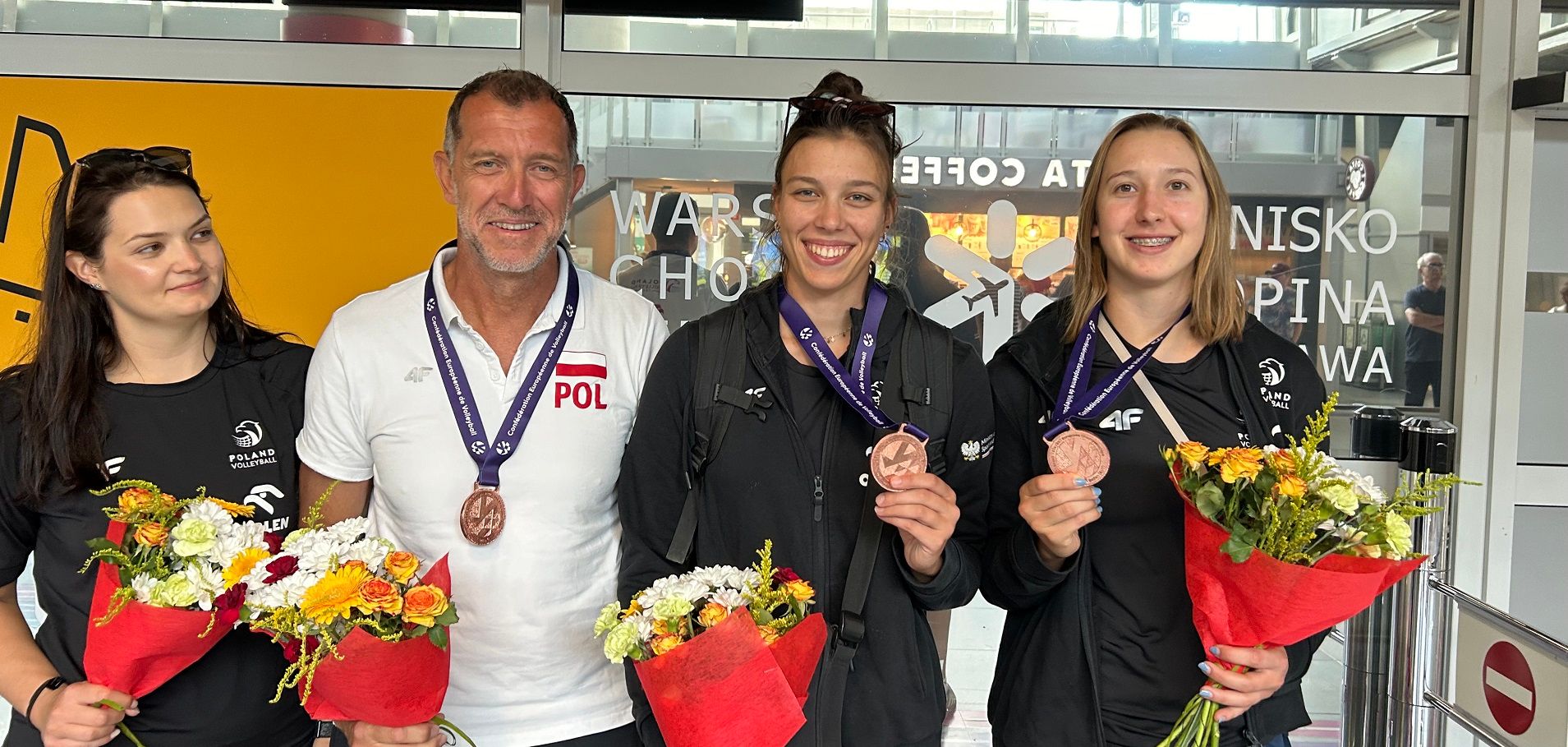 Ciężkowska/Łunio: "Możemy być z siebie dumne". Polki wróciły do kraju z brązowymi medalami ME!