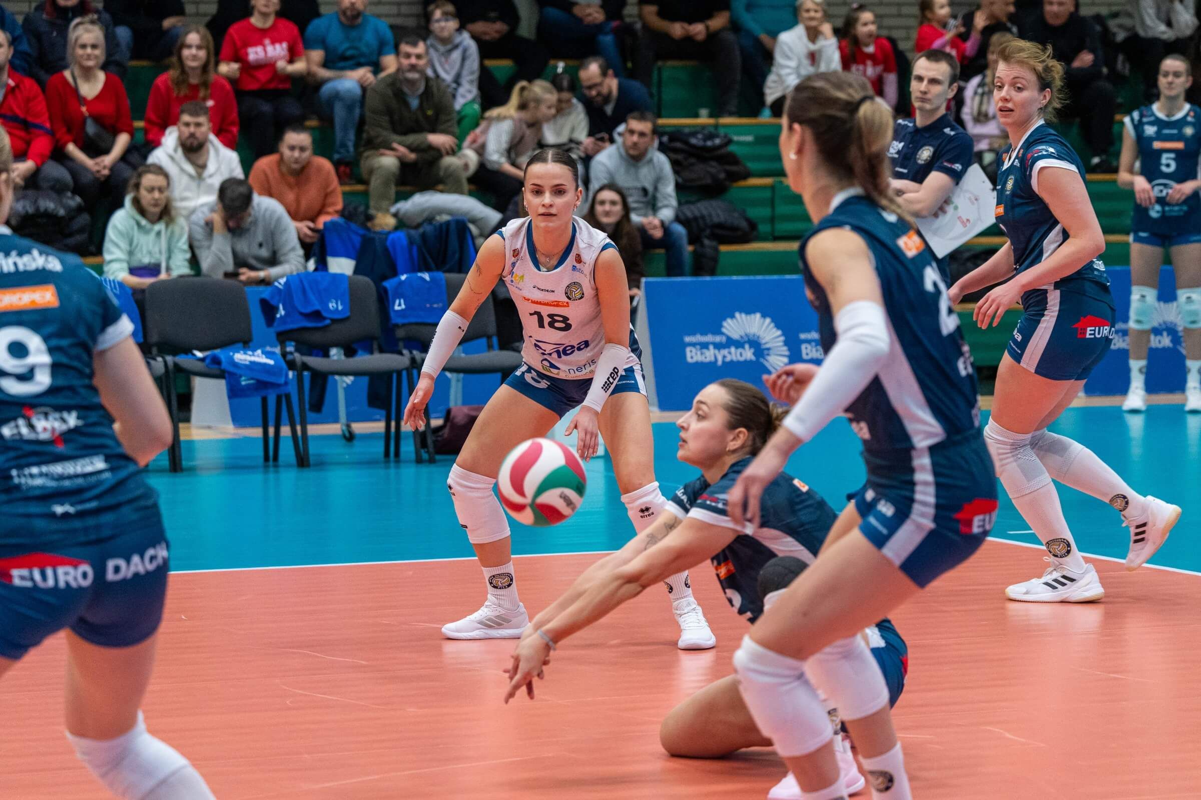 1LK: Pięciosetowy thriller w Białymstoku. KS Piła minimalnie lepsza po tie-breaku