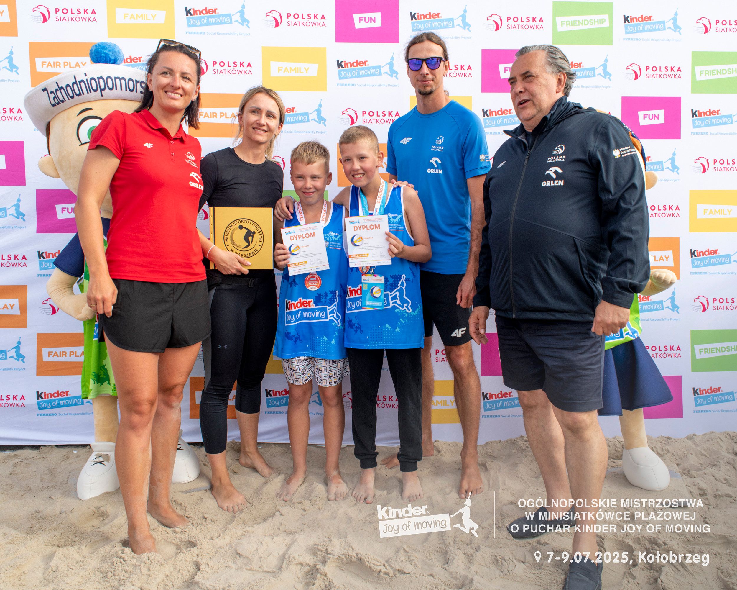 Wielki Finał KINDER Joy of moving na plaży 2025: klasyfikacja końcowa