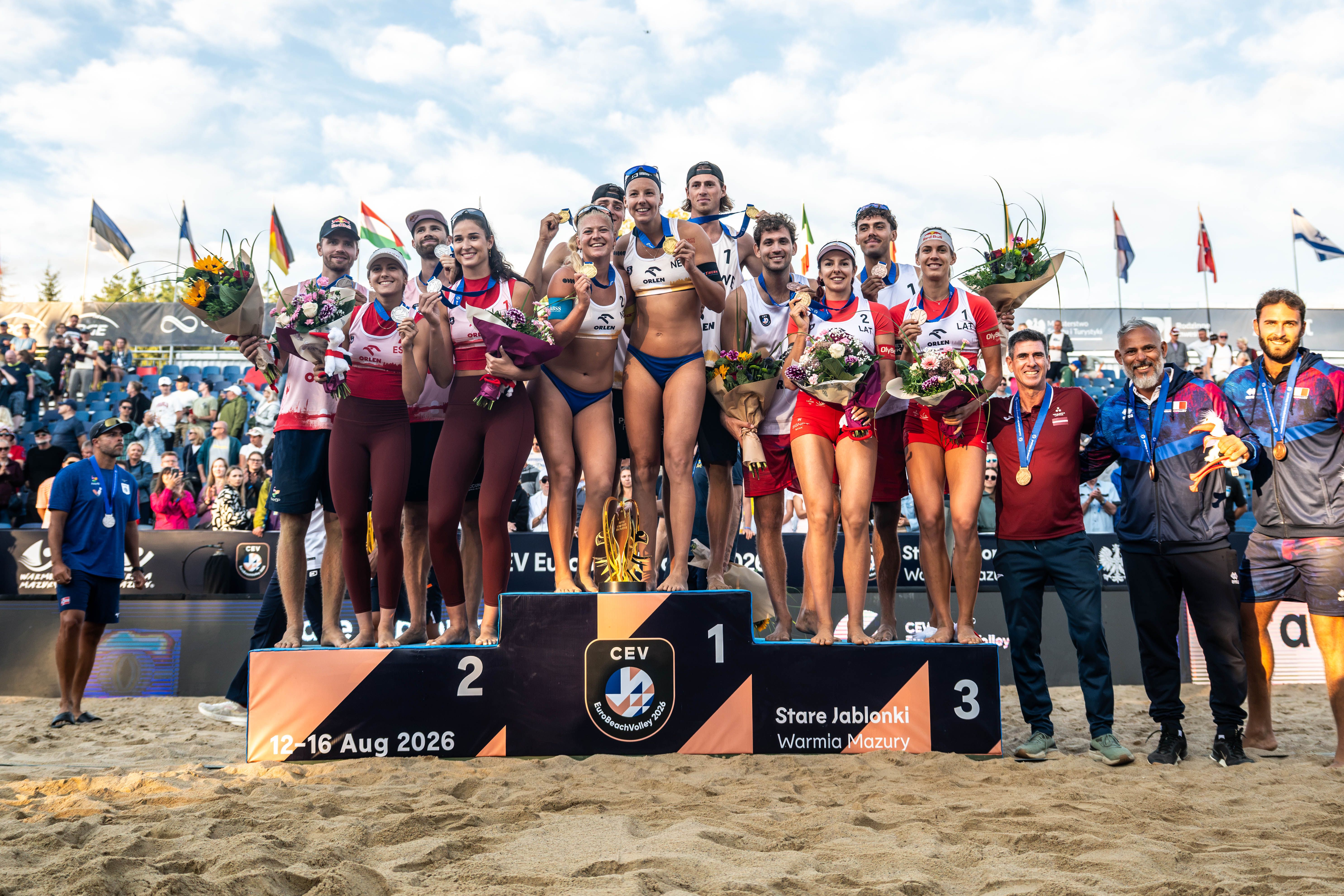 CEV EuroBeachVolley zakończone! Złote medale dla Holandii i Szwecji!
