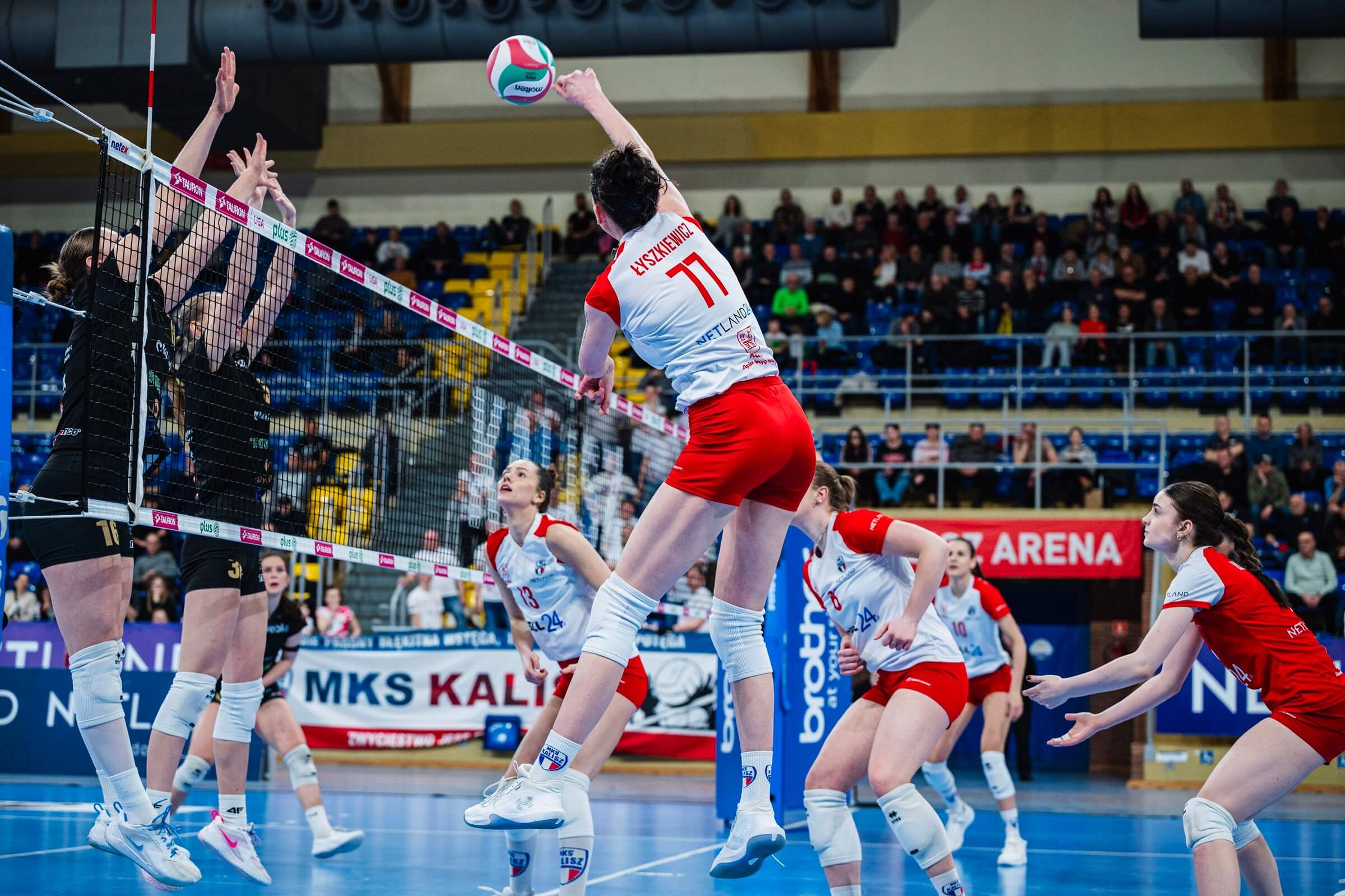 1LK: Liderki nie zwalniają tempa. Siatkarki Netland MKS Kalisz pewnie pokonały PMKS Nike Węgrów!