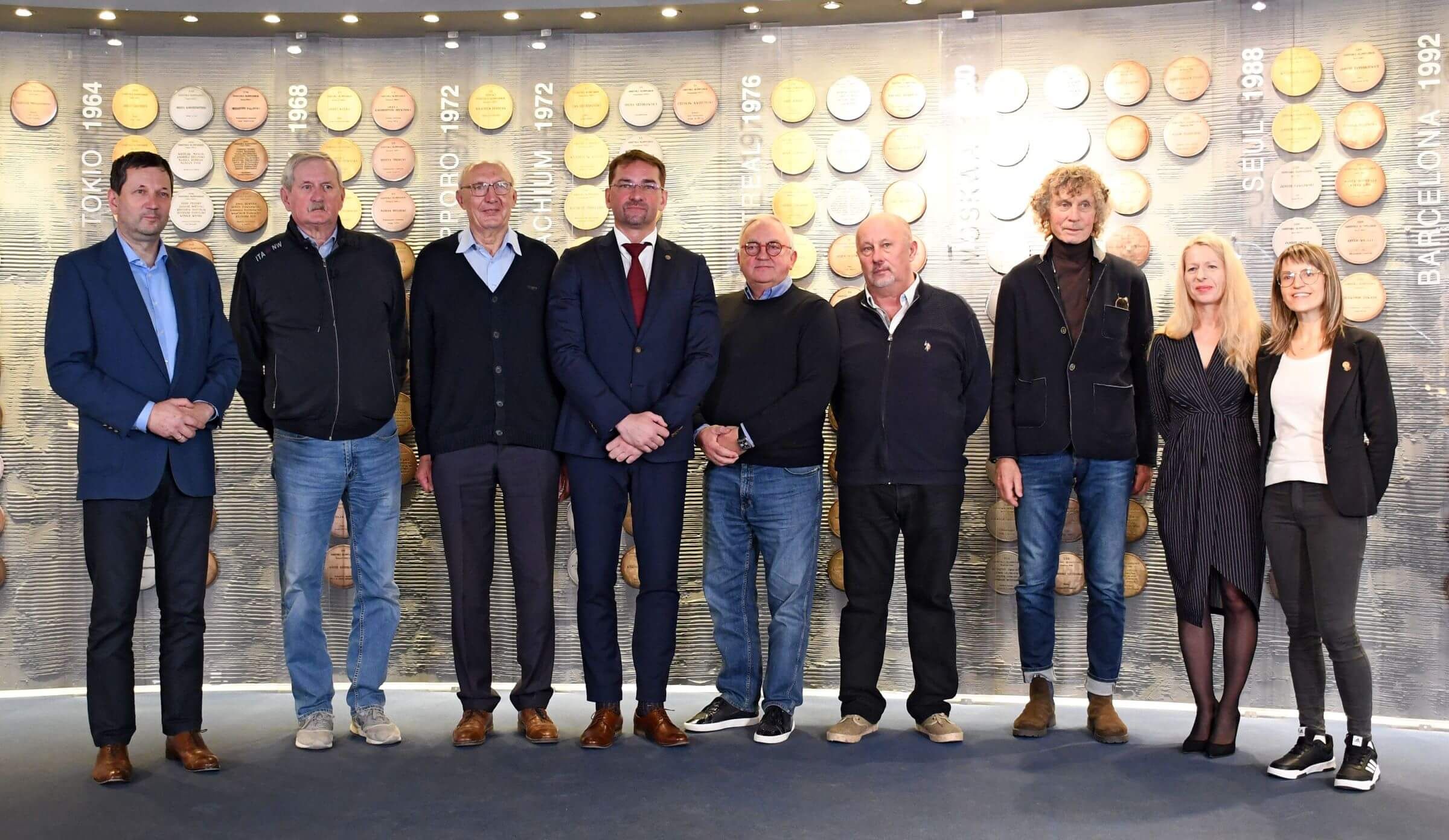 Otwarcie wystawy „Pół wieku w blasku medali" w Muzeum Sportu i Turystyki