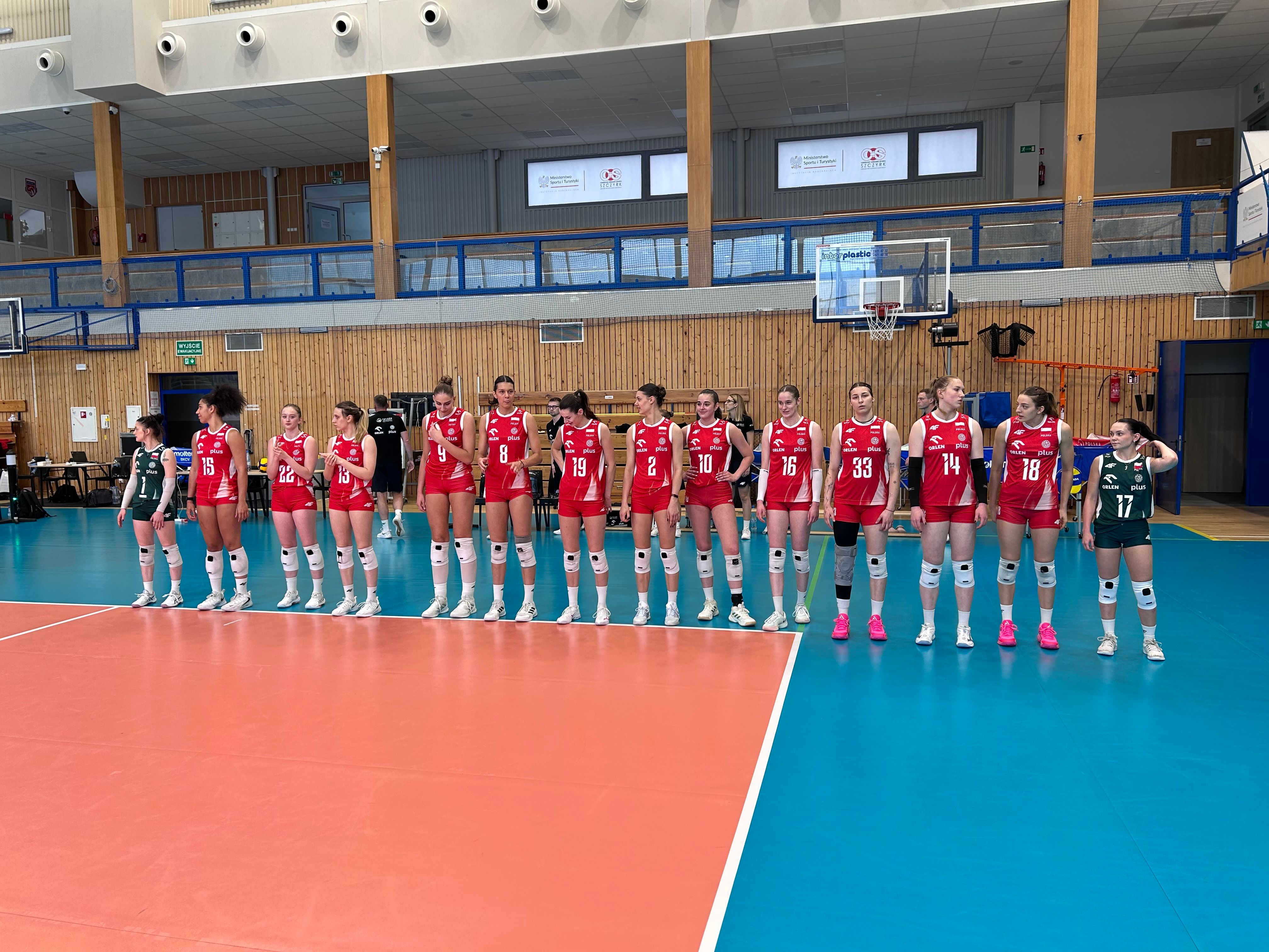 Mecz kontrolny kadry U22 z kadrą seniorek