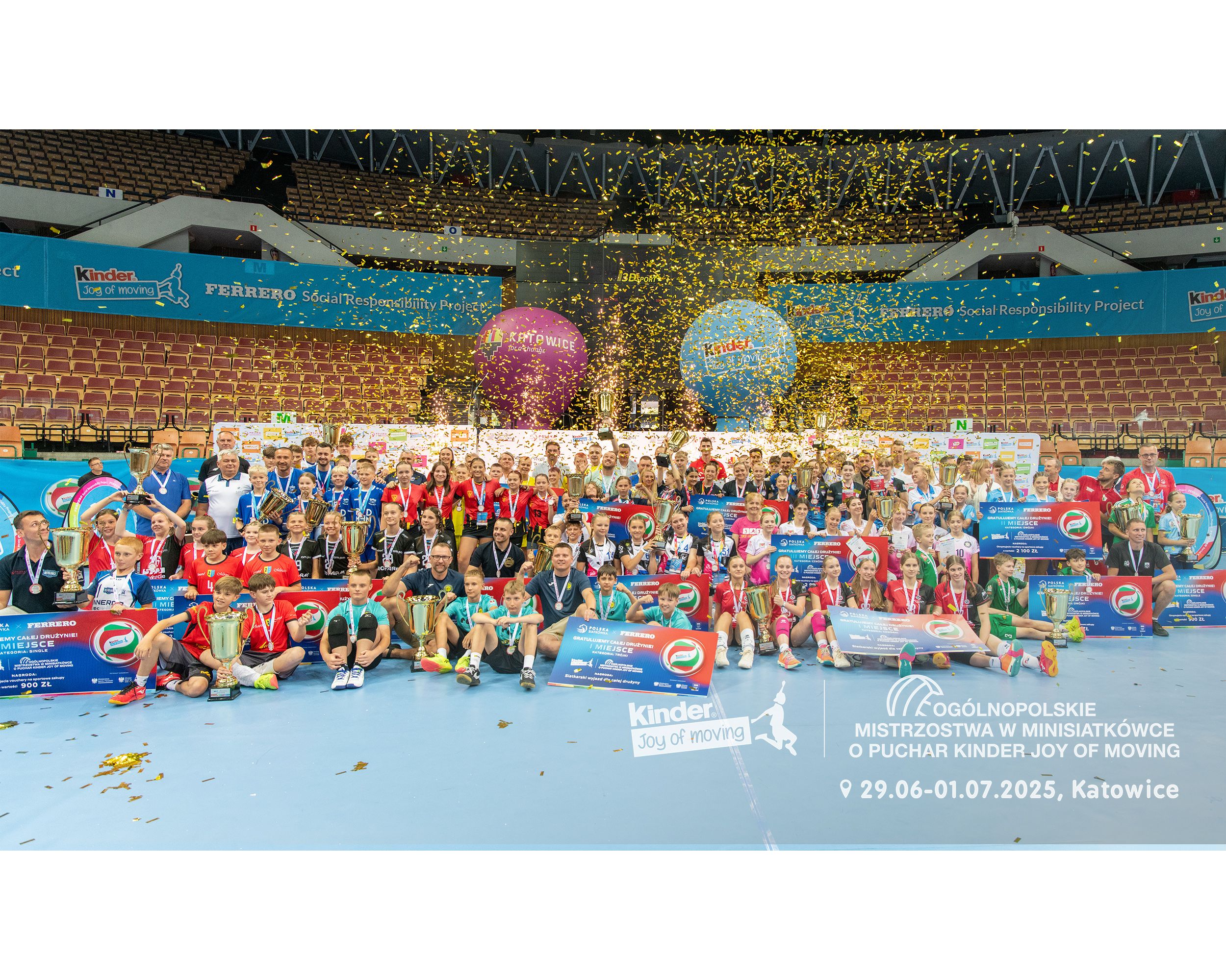 Wielki Finał KINDER Joy of moving 2025: ceremonia zamknięcia