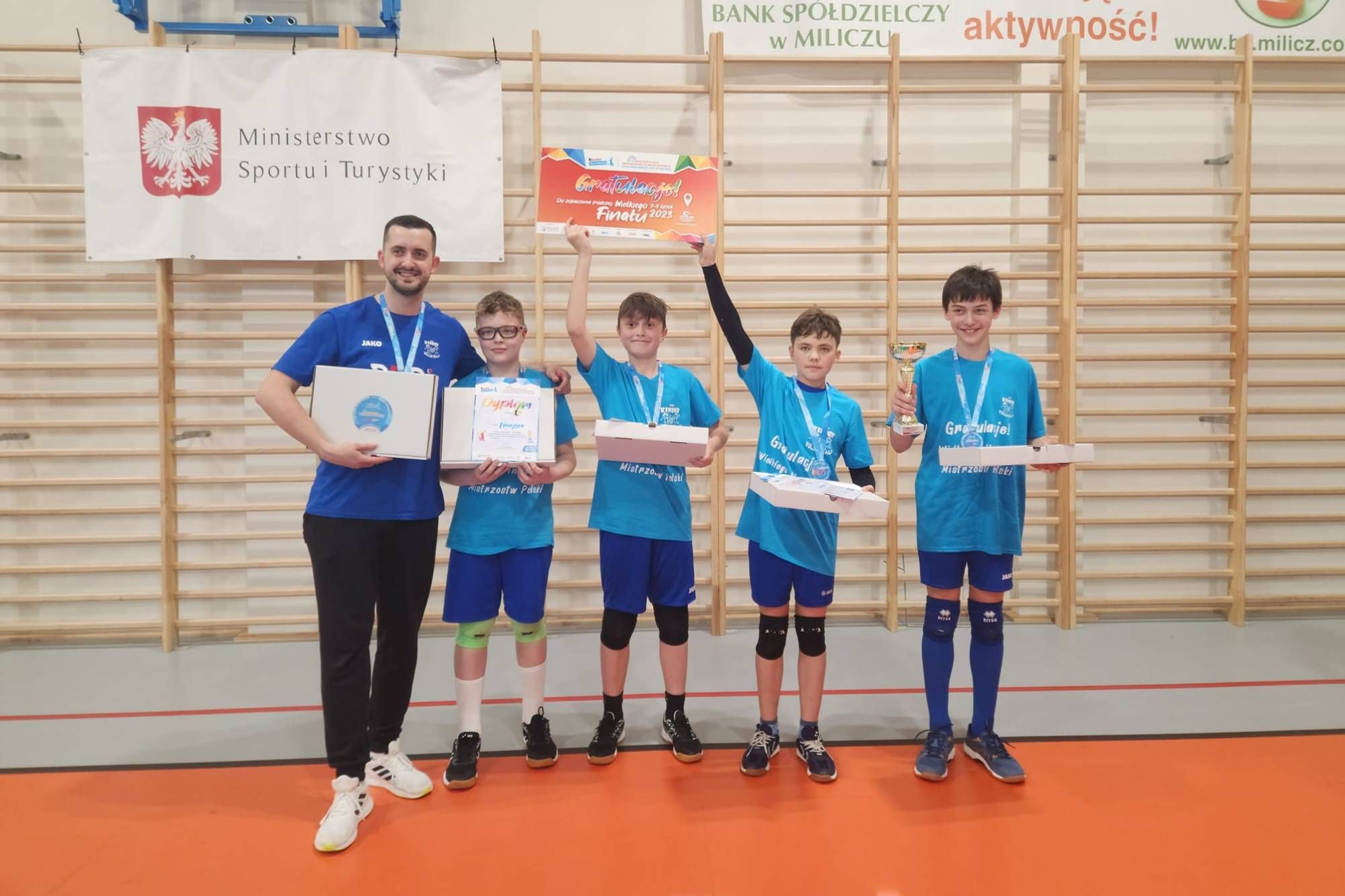 Finały Wojewódzkie - "3" chłopców w Miliczu