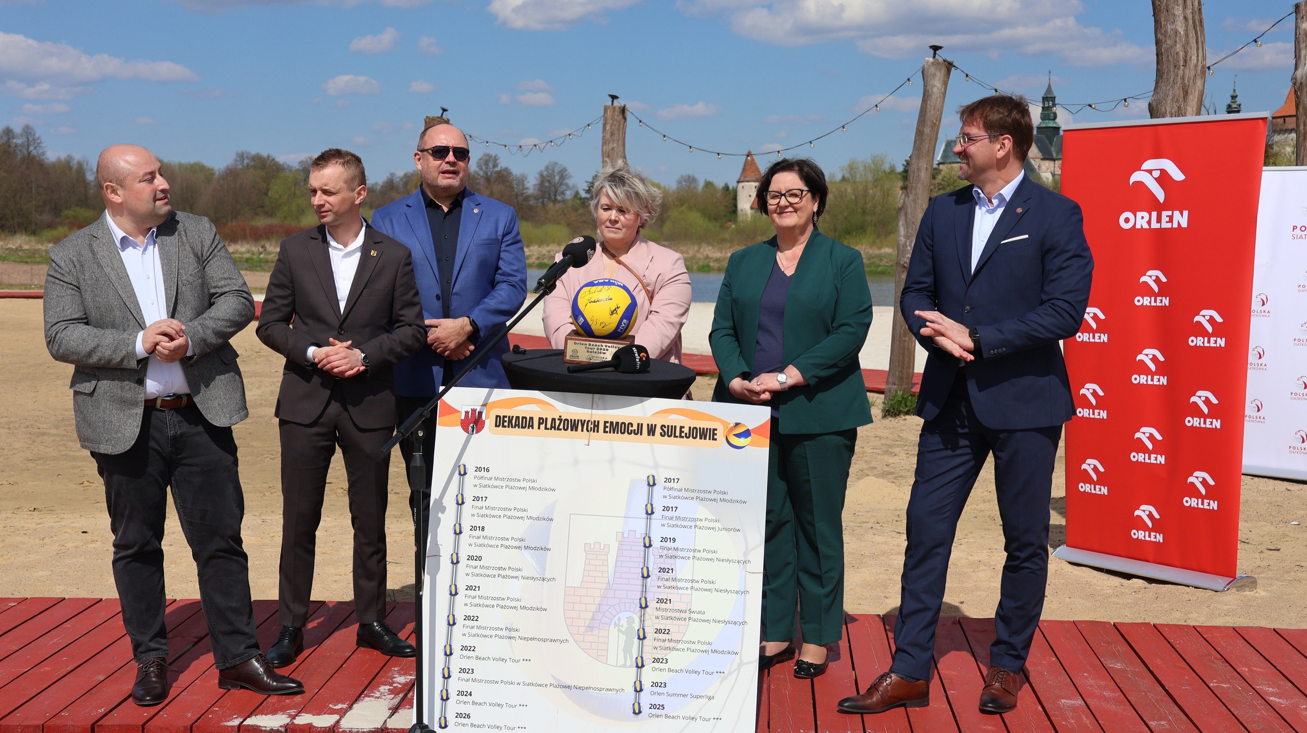 Inauguracja cyklu Orlen Beach Volley Tour tradycyjnie nastąpi w Sulejowie!