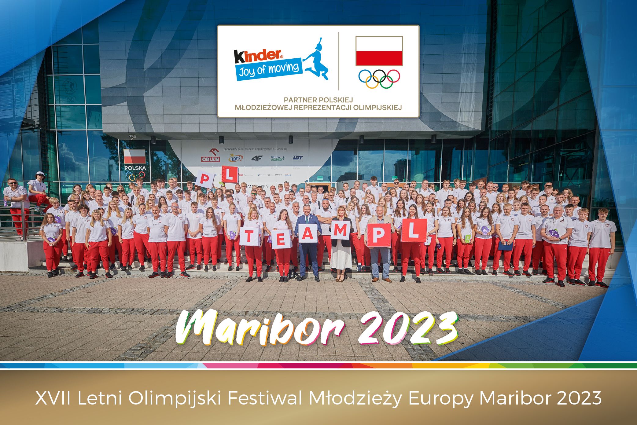 Młodzieżowa Reprezentacja Polski na XVII EYOF Maribor 2023 odebrała nominacje