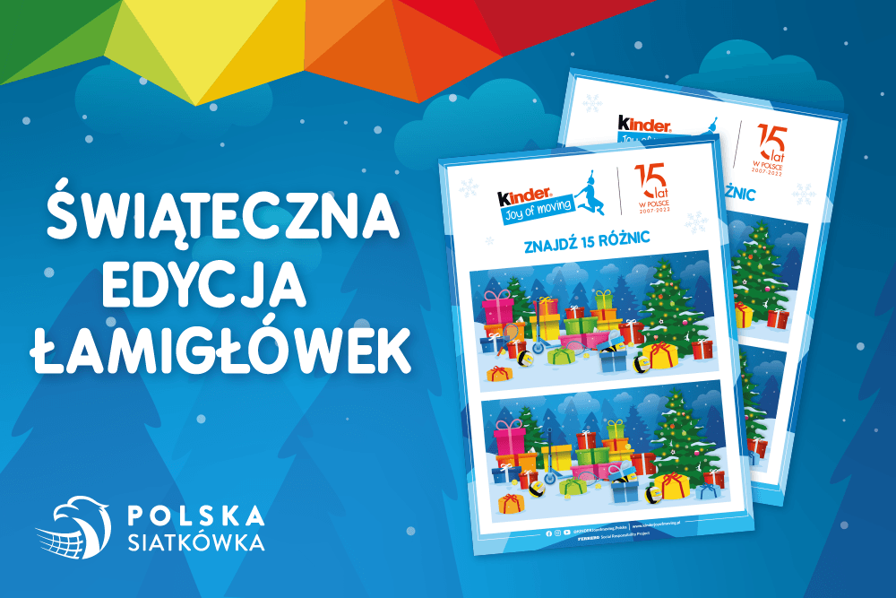 Święta z Siatkarskimi Łamigłówkami