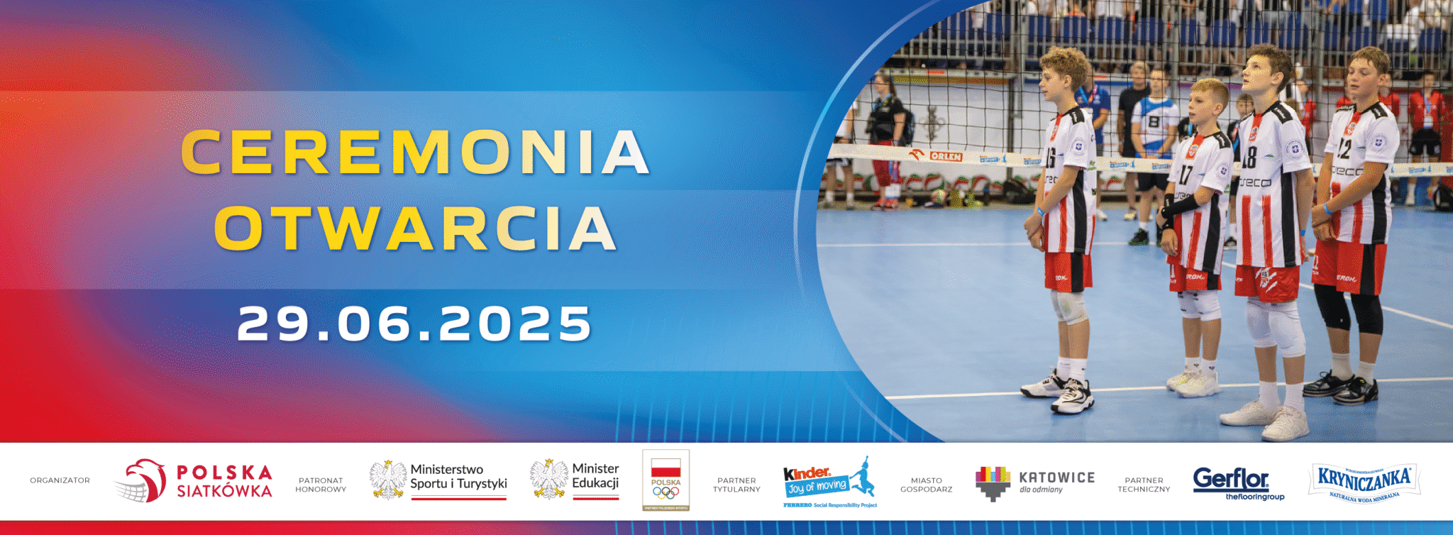 Wielki Finał KINDER Joy of moving 2025: ceremonia otwarcia