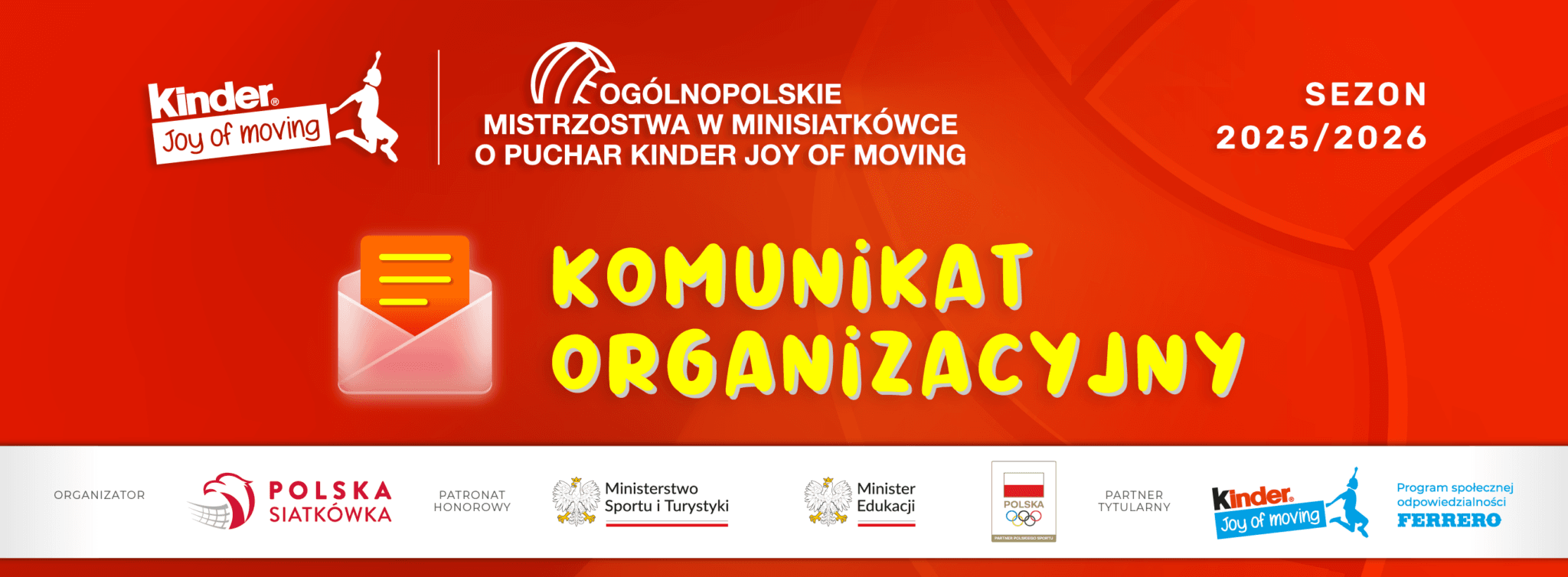 komunikat organizacyjny