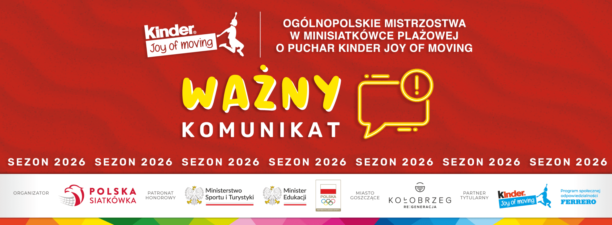 ważny komunikat