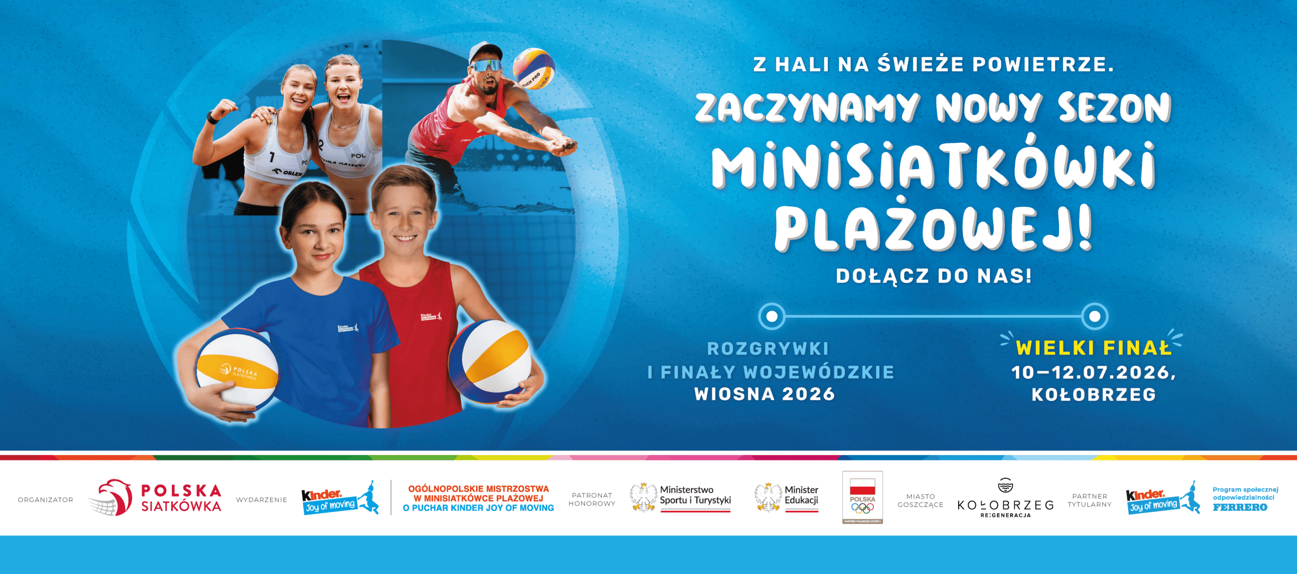 Zacznij od minisiatkówki plażowej