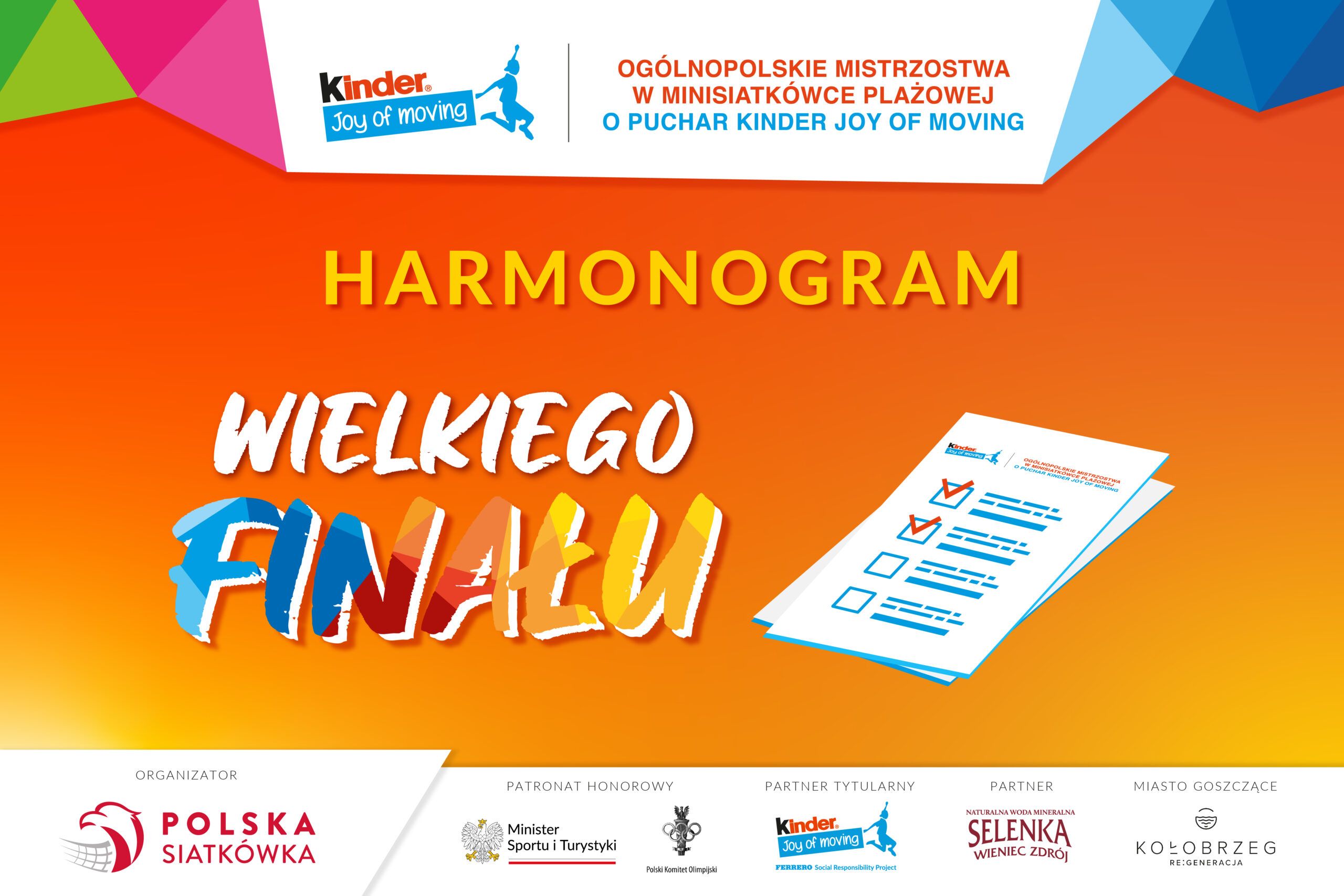 Wielki Finał 2023: harmonogram turnieju