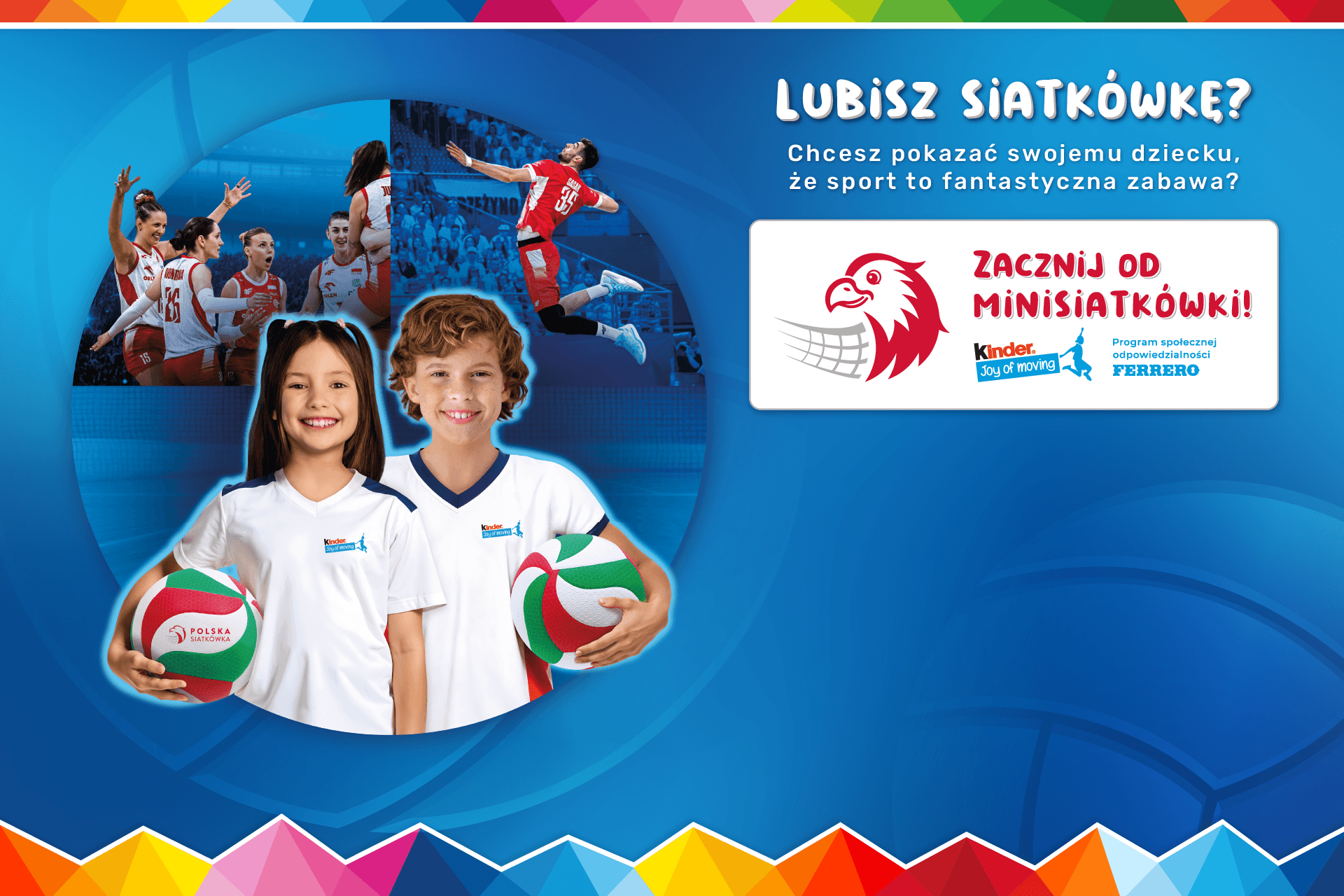 Zacznij od minisiatkówki!