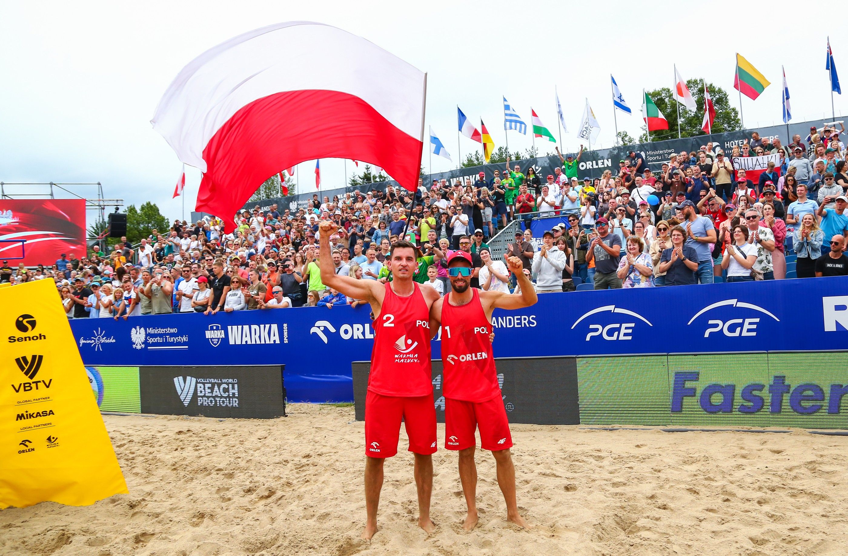 Beach Pro Tour Stare Jabłonki: Bartosz Łosiak i Michał Bryl w półfinale!