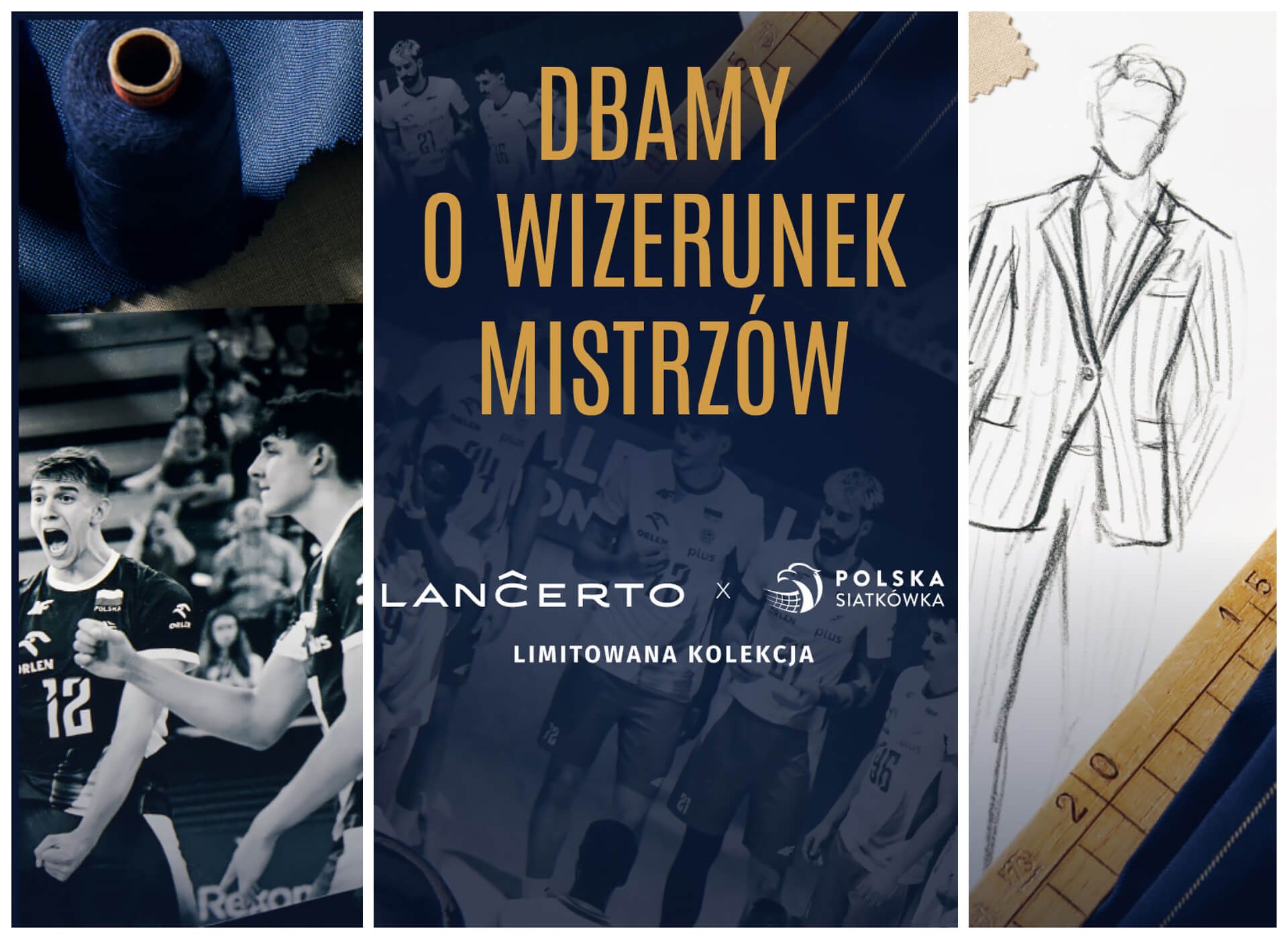 Moda wchodzi do gry. LANCERTO oficjalnym partnerem Polskiego Związku Piłki Siatkowej