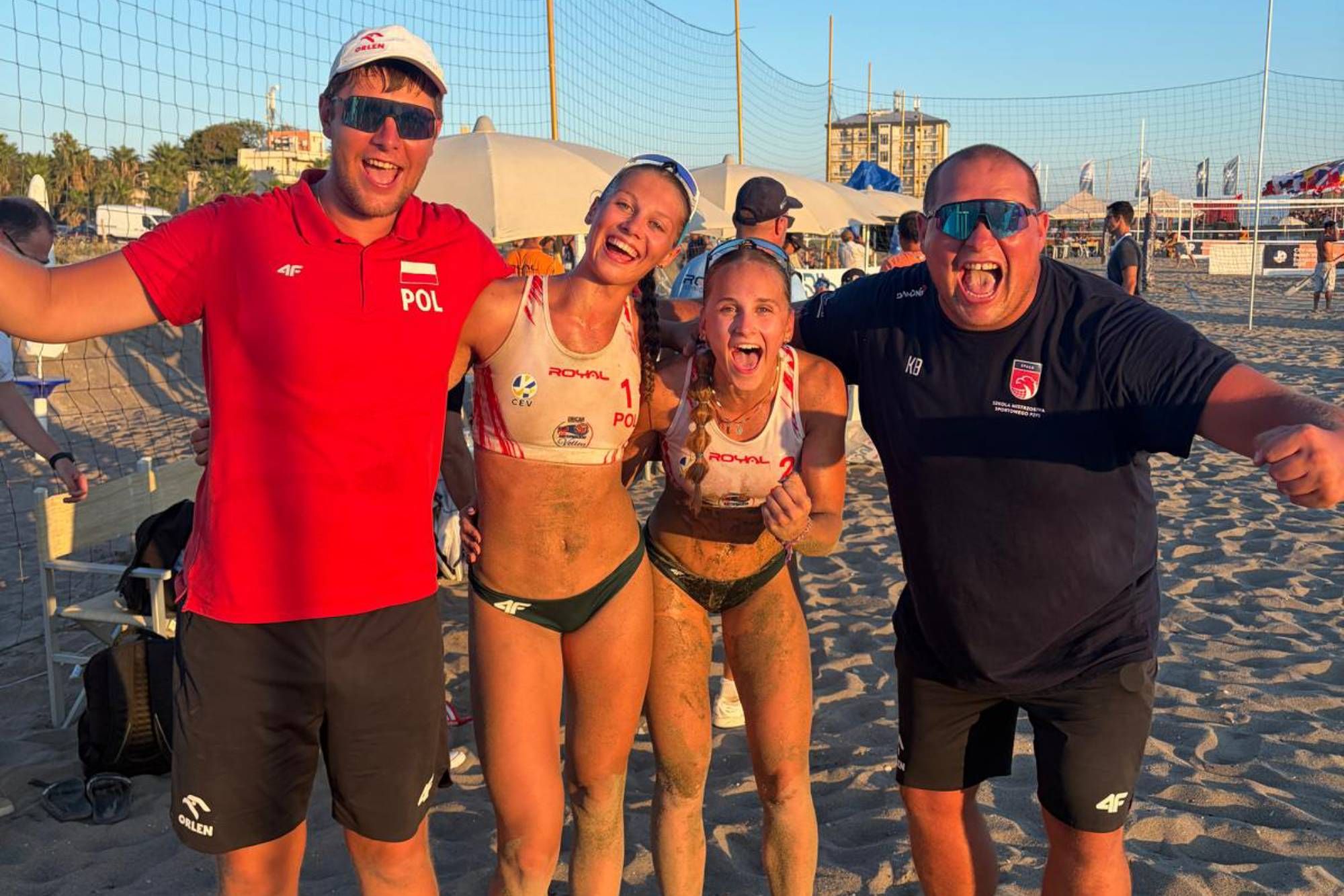 Mistrzostwa Europy U20 w siatkówce plażowej: Zuzanna Kudlik i Hanna Leśniewicz brązowymi medalistkami!
