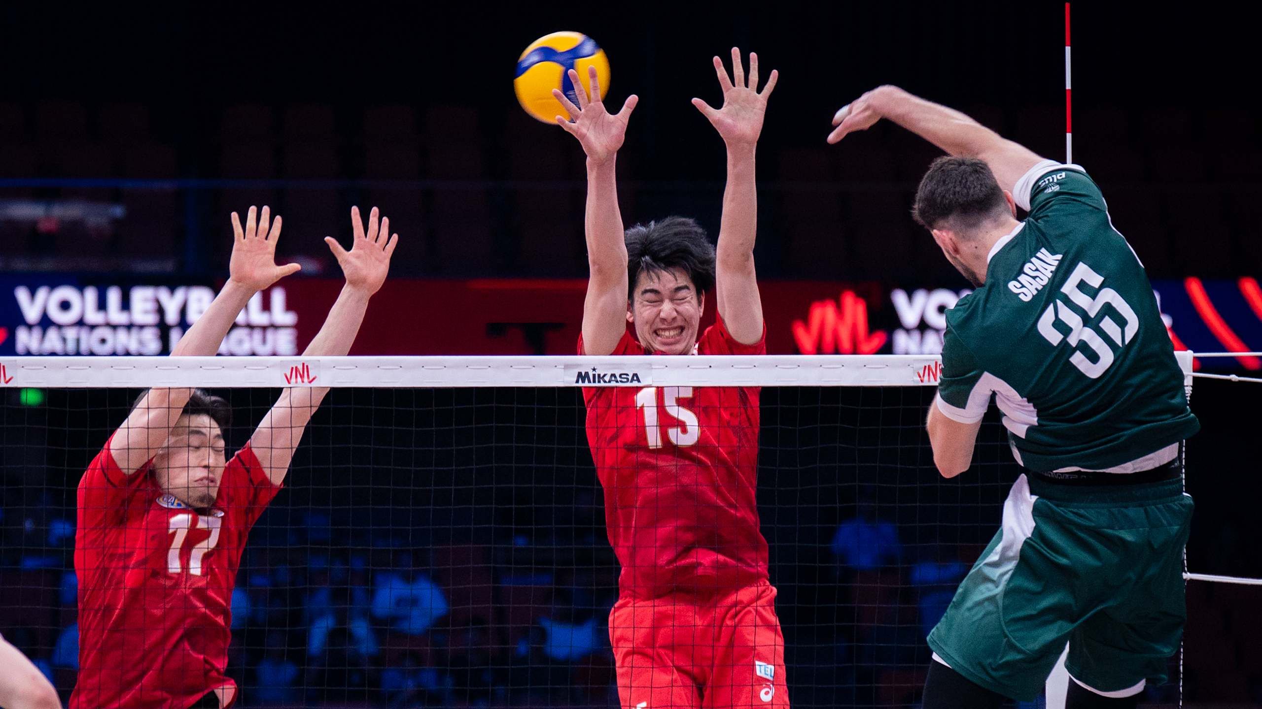Ćwierćfinał VNL w Ningbo: Polska - Japonia