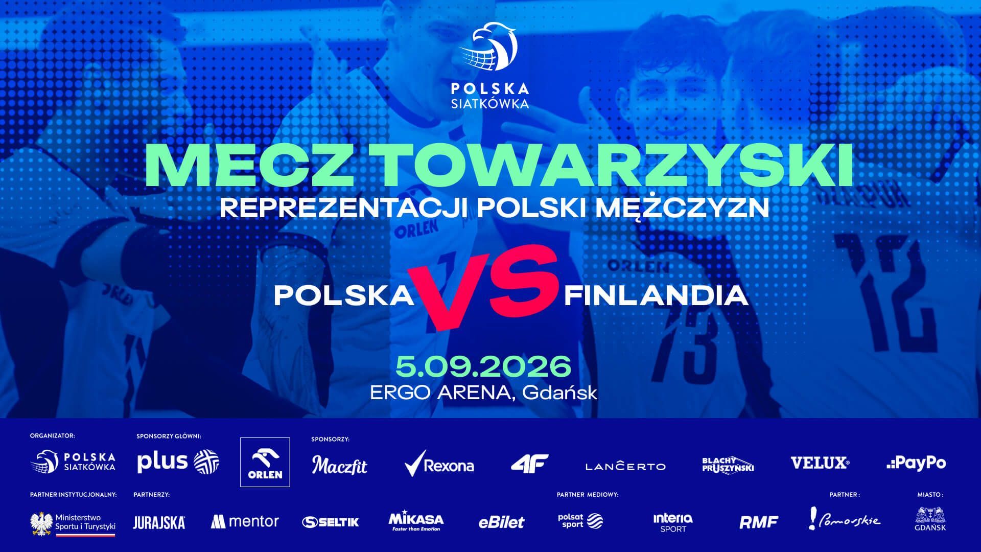Akredytacje na mecz towarzyski Polska-Finlandia w Gdańsku