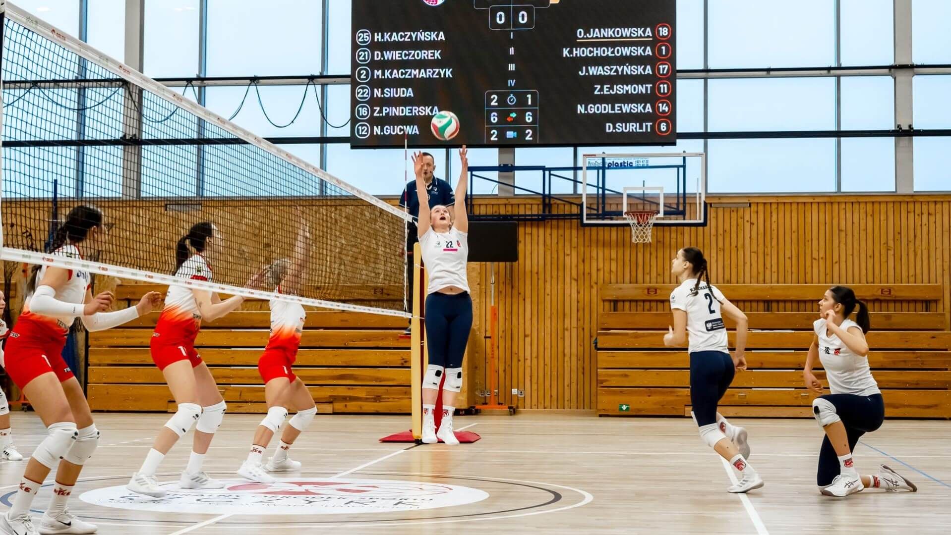 Mecz 12. kolejki 1. Ligi Siatkówki Kobiet 2024/2025: SMS PZPS Szczyrk – PMKS Nike Węgrów 3:0 (25:22, 25:23, 25:20)