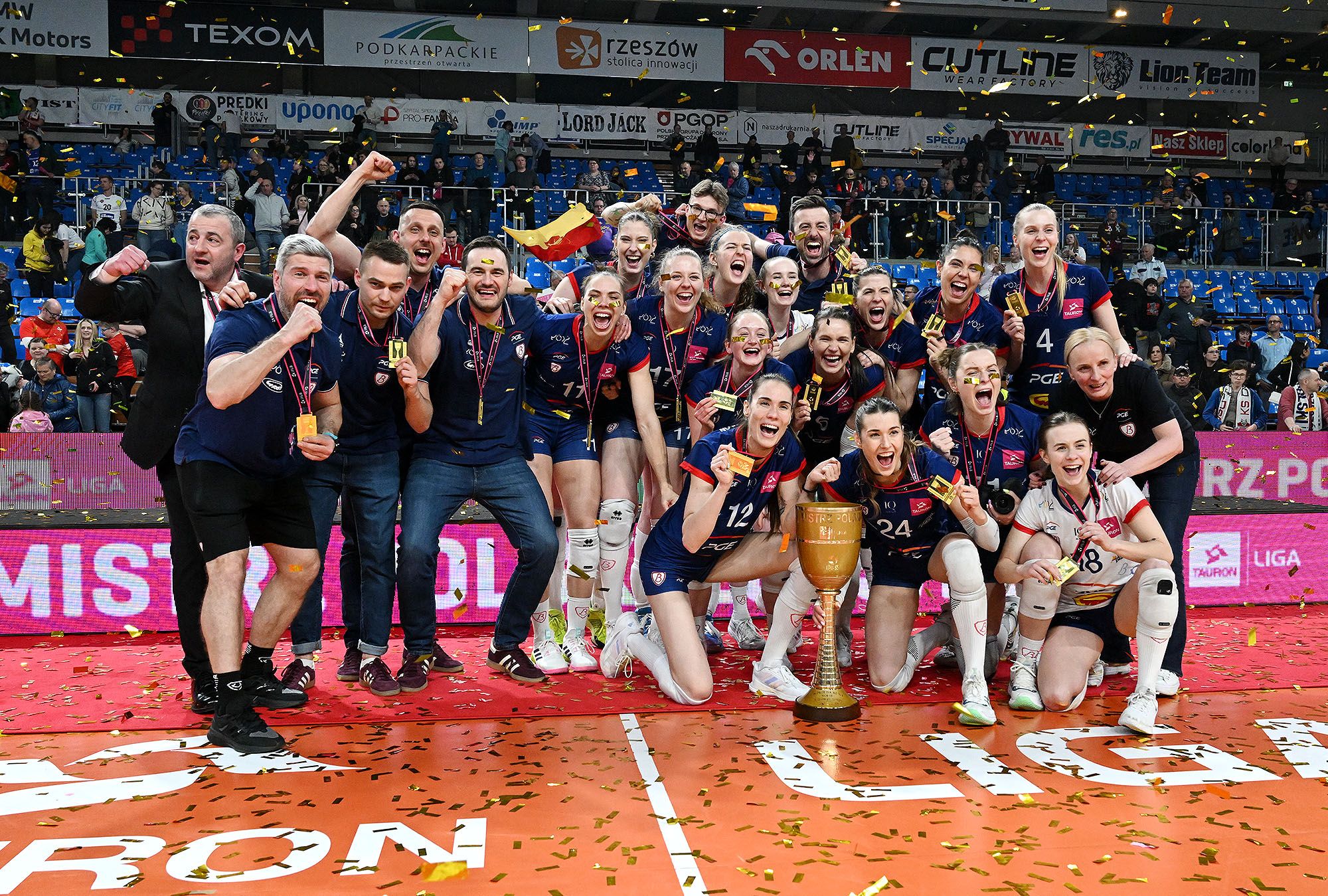 PGE Budowlani Łódź mistrzem Polski