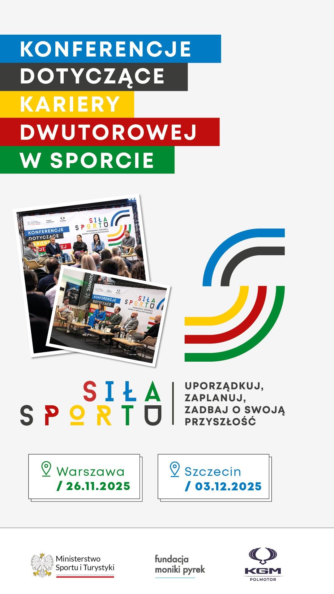 ZAPROSZENIE NA KONFERENCJE DOTYCZĄCE KARIERY DWUTOROWEJ W SPORCIE