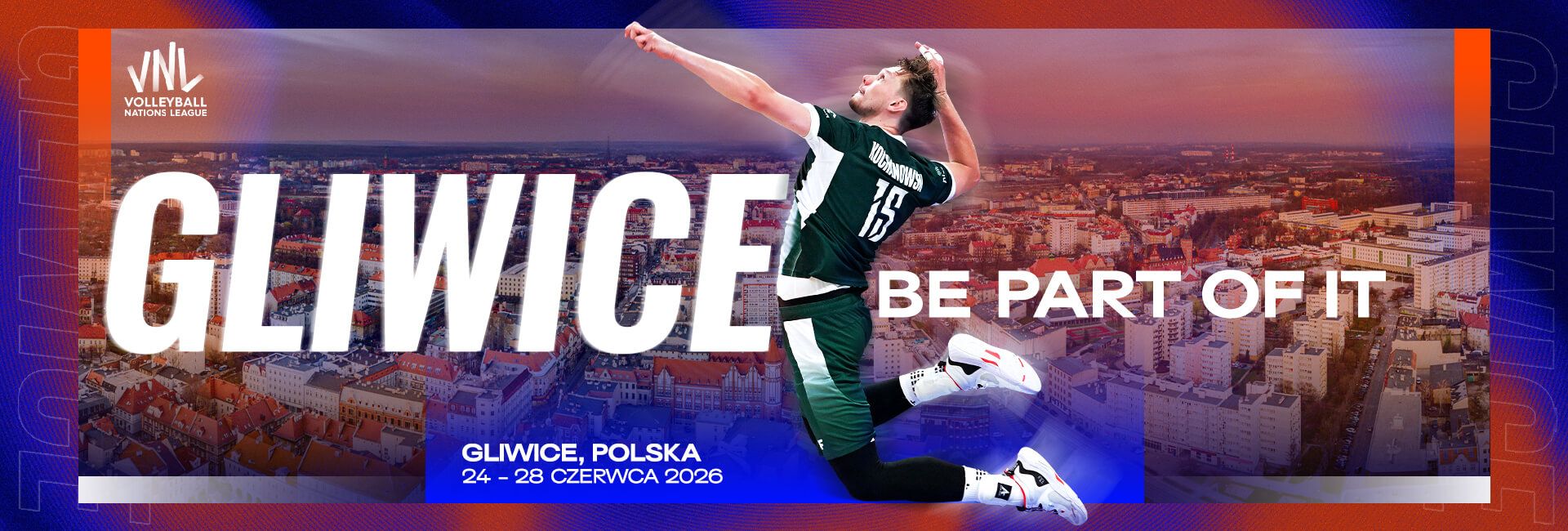 Zostań wolontariuszem na Lidze Narodów w Gliwicach!