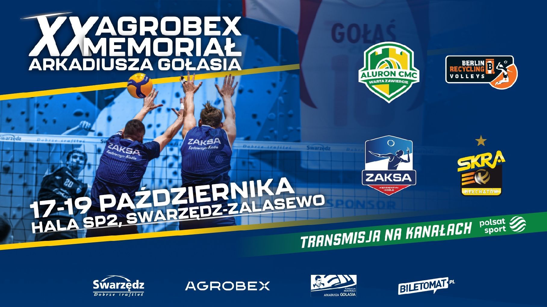 Jubileuszowy XX Agrobex Memoriał Arkadiusza Gołasia